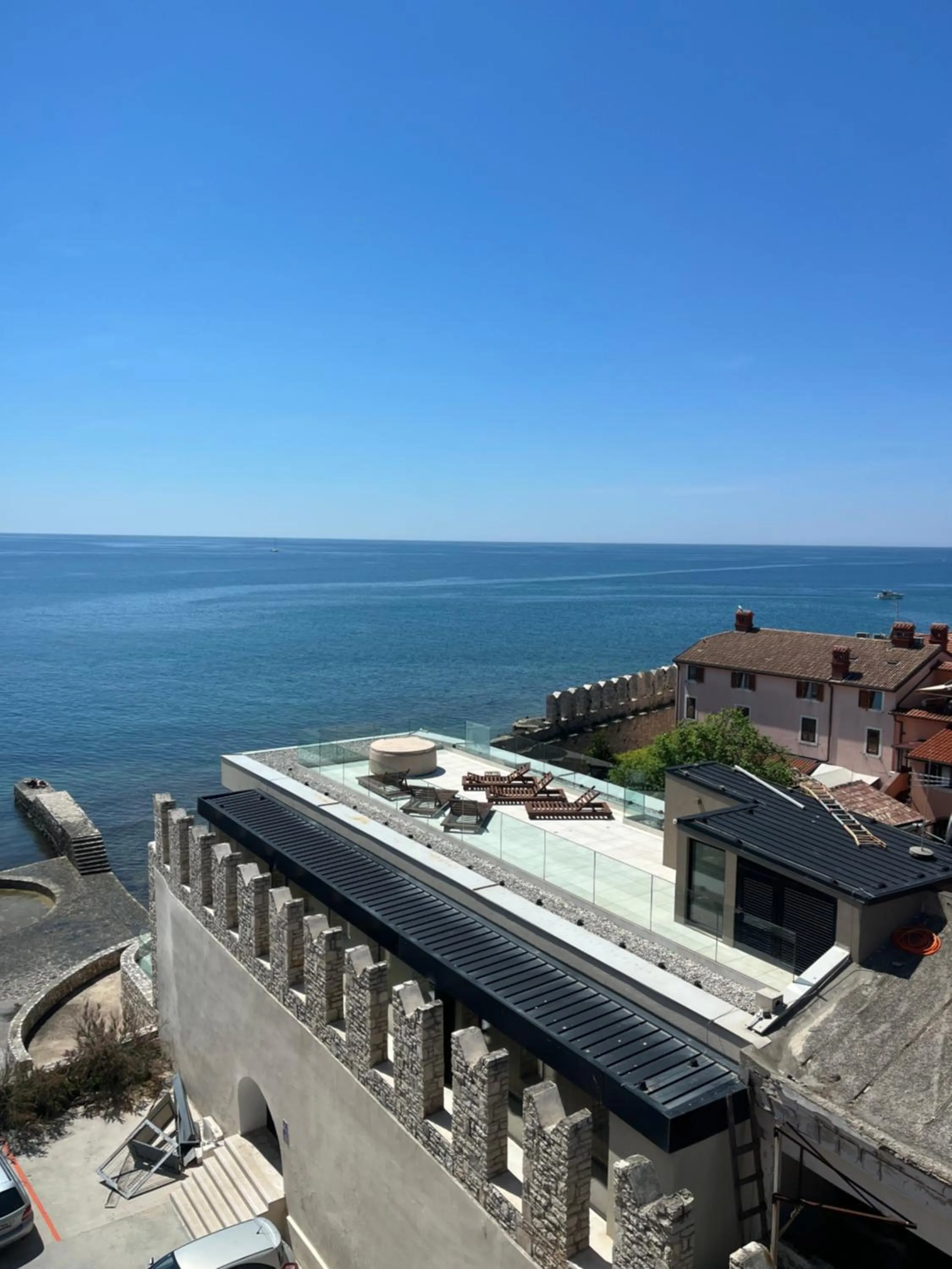 Sea view in Rotonda Inn Novigrad