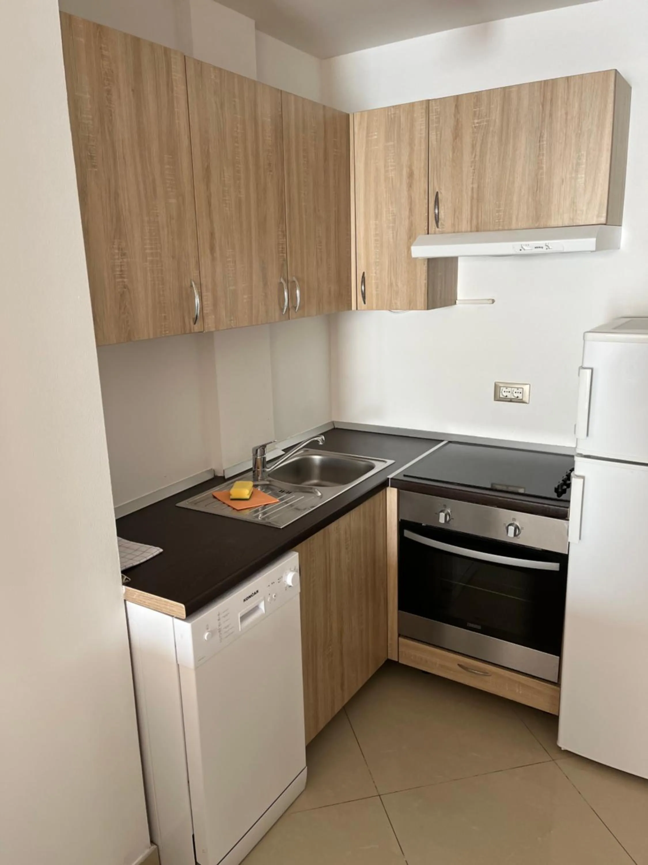 Kitchen or kitchenette in Rotonda Inn Novigrad