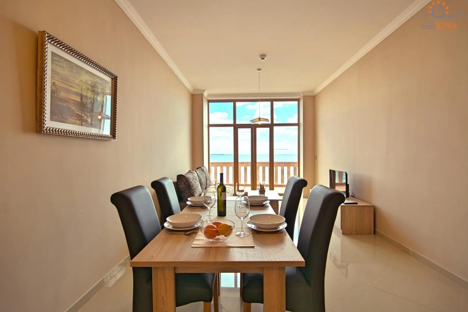 Living room in Rotonda Inn Novigrad