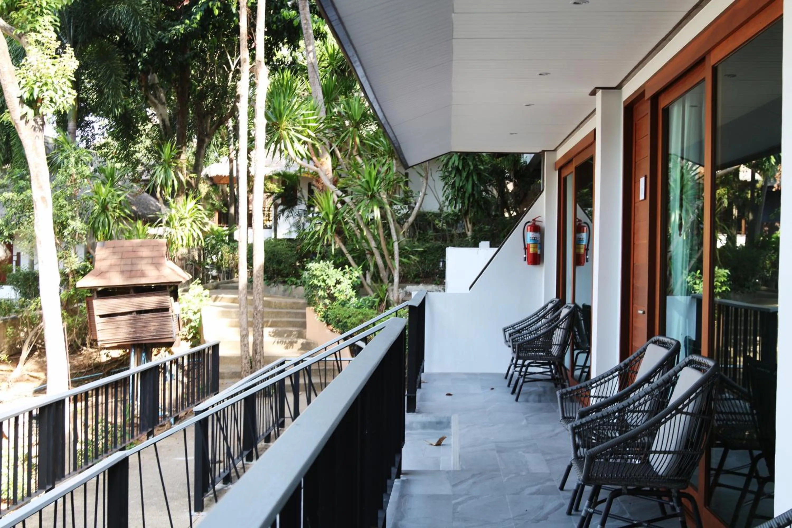 Balcony/Terrace in Coral Cliff Beach Resort Samui - SHA Plus