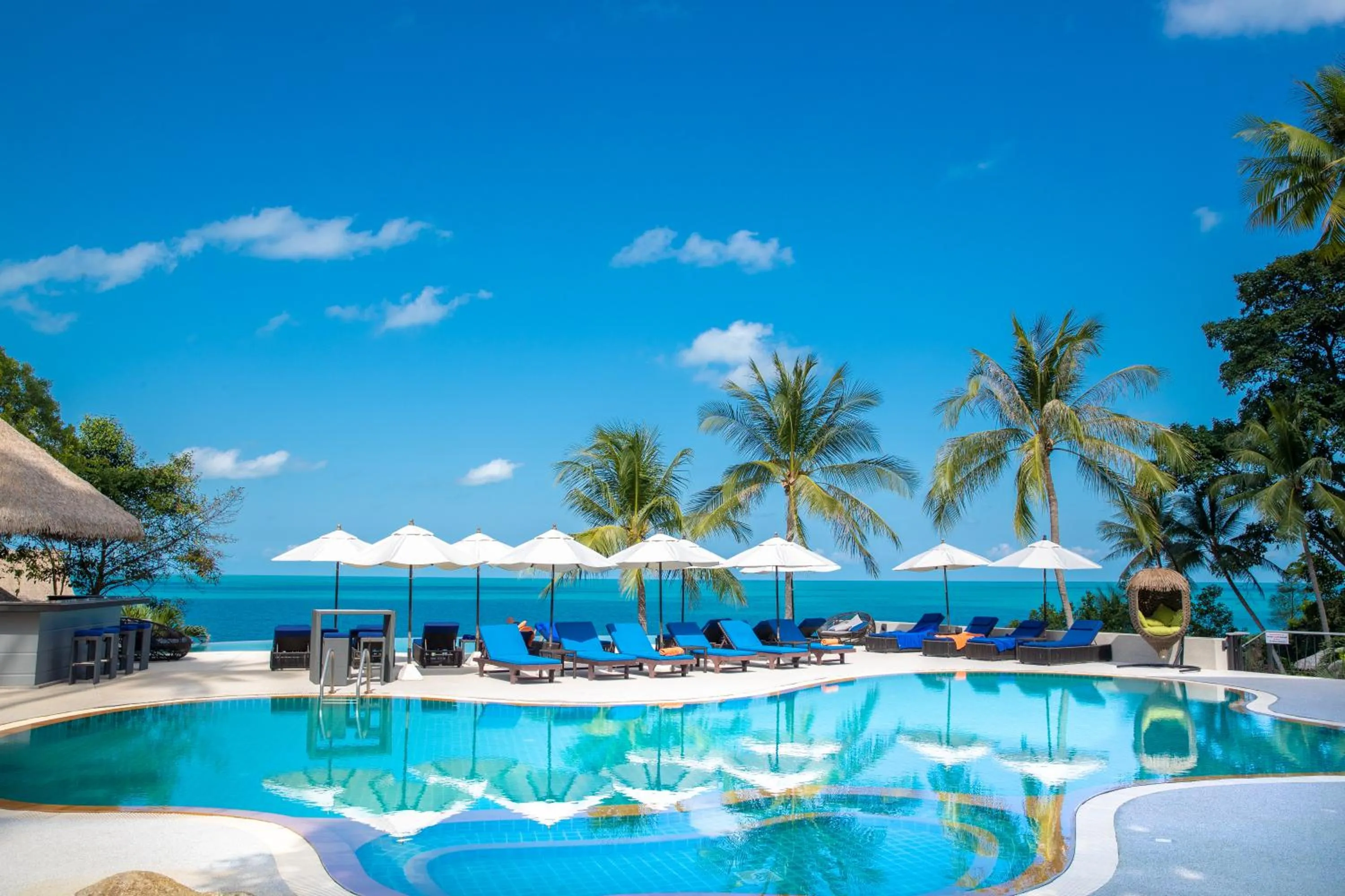 Sea view in Coral Cliff Beach Resort Samui - SHA Plus