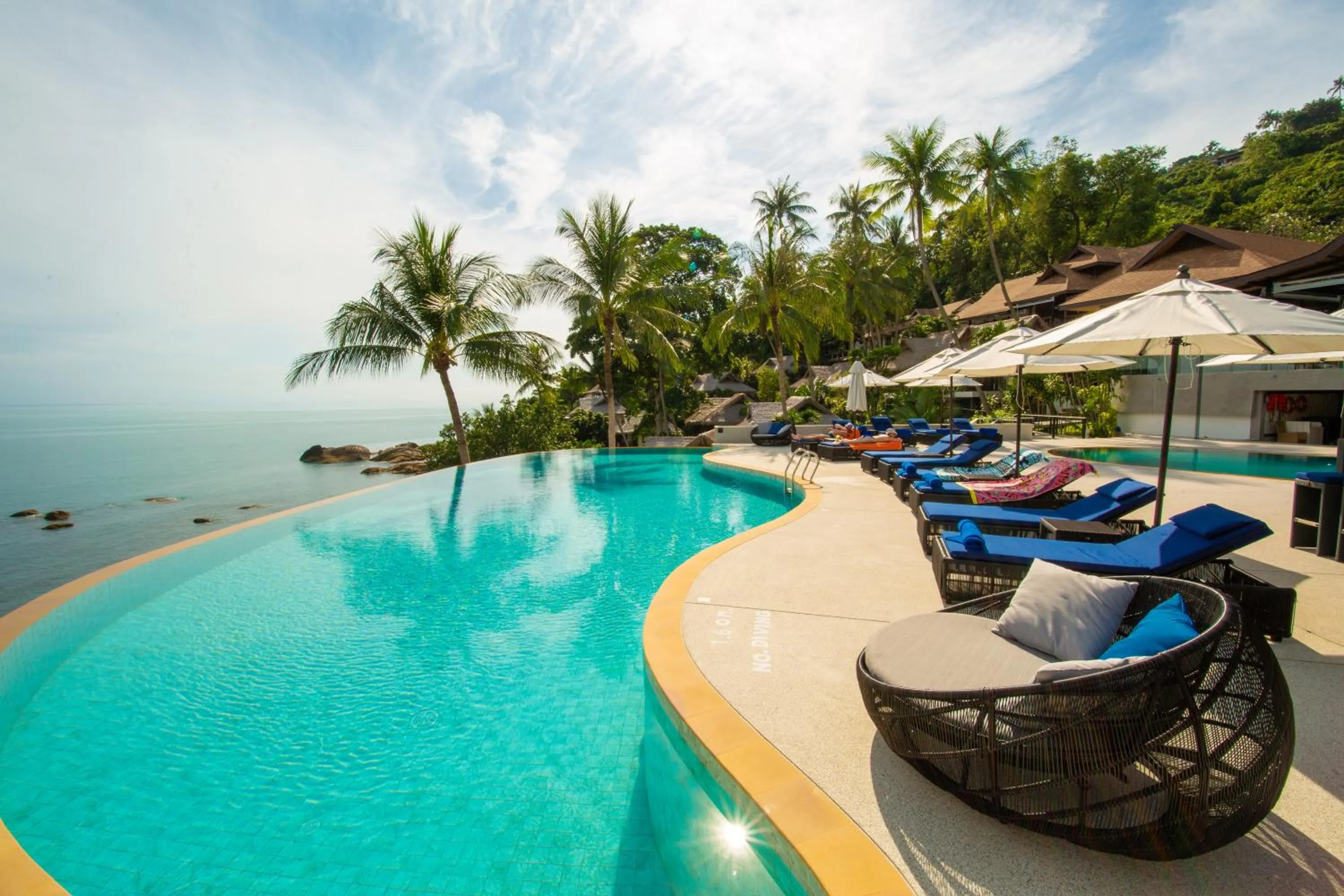 Bird's eye view in Coral Cliff Beach Resort Samui - SHA Plus