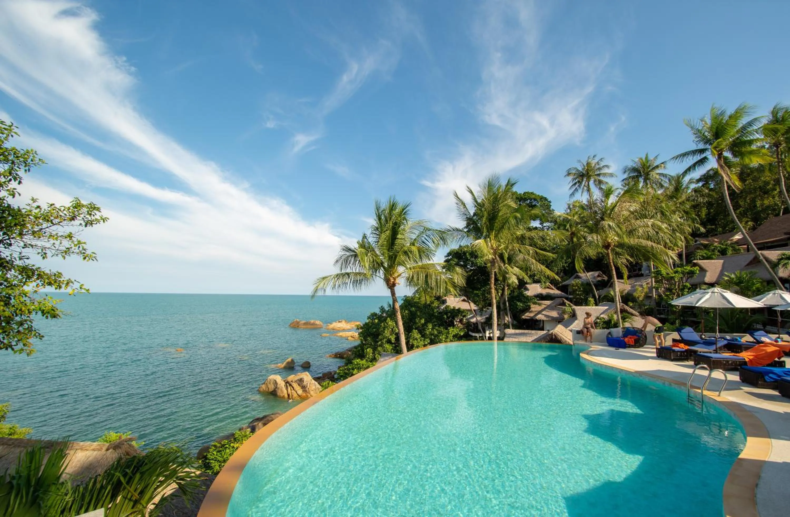 Sea view in Coral Cliff Beach Resort Samui - SHA Plus