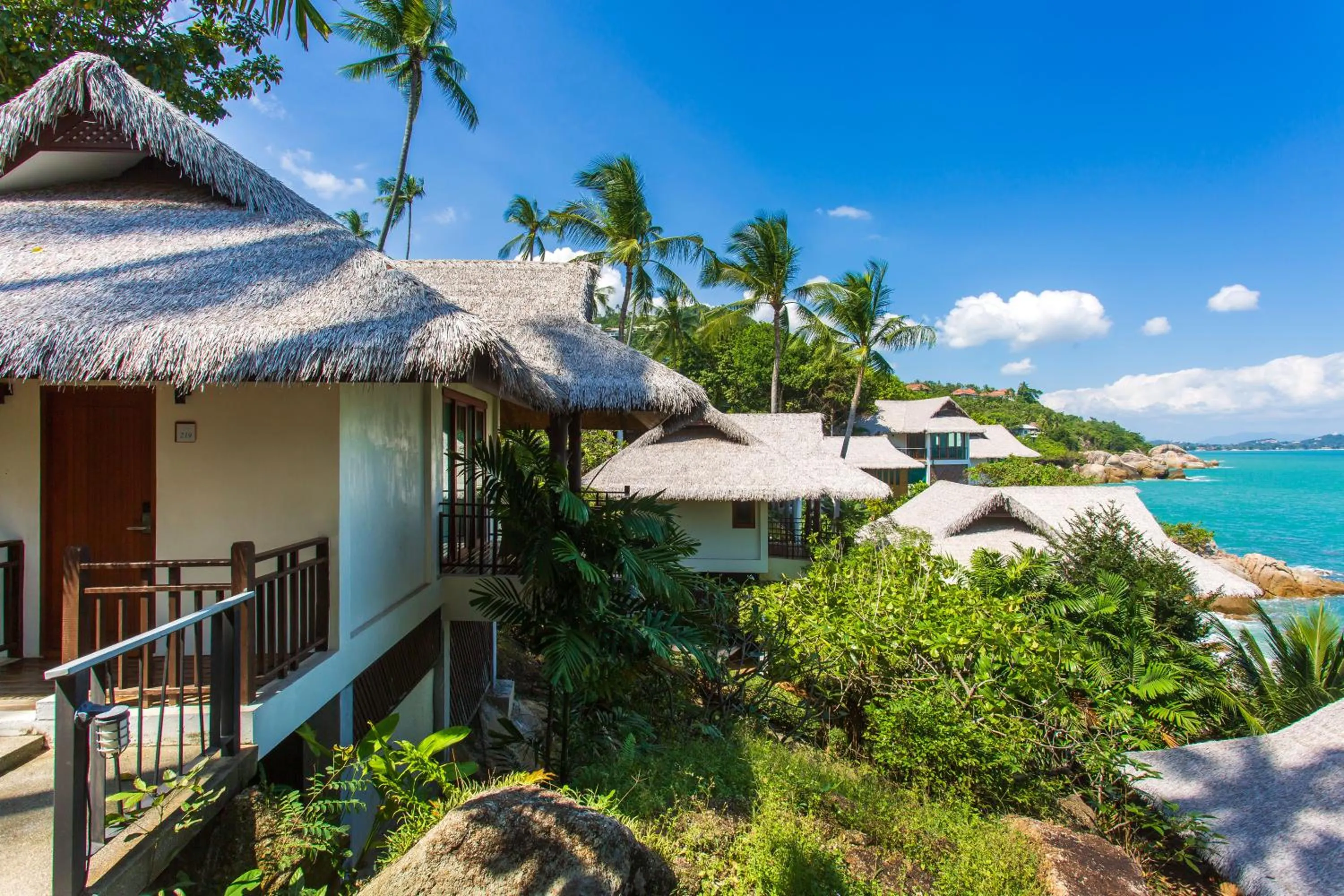 Property building in Coral Cliff Beach Resort Samui - SHA Plus