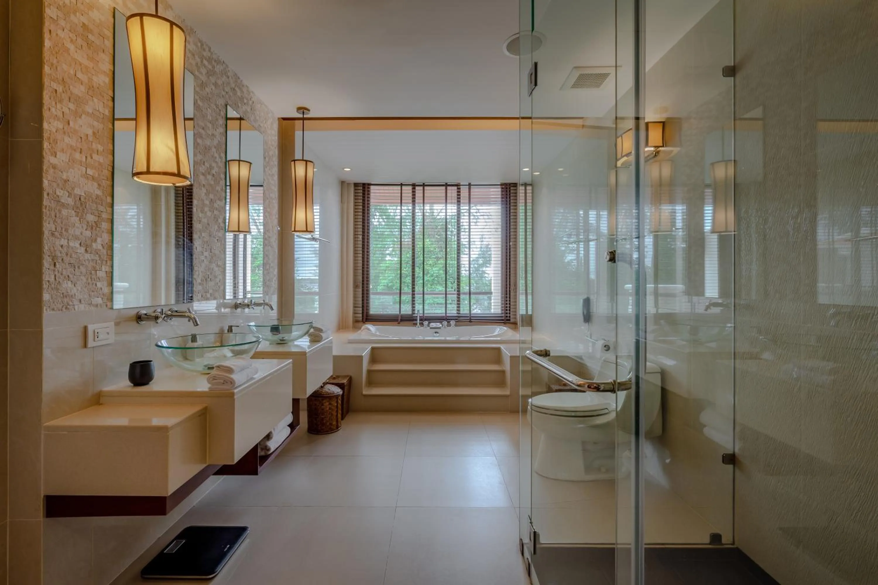 Bathroom in Mövenpick Resort Bangtao Beach Phuket