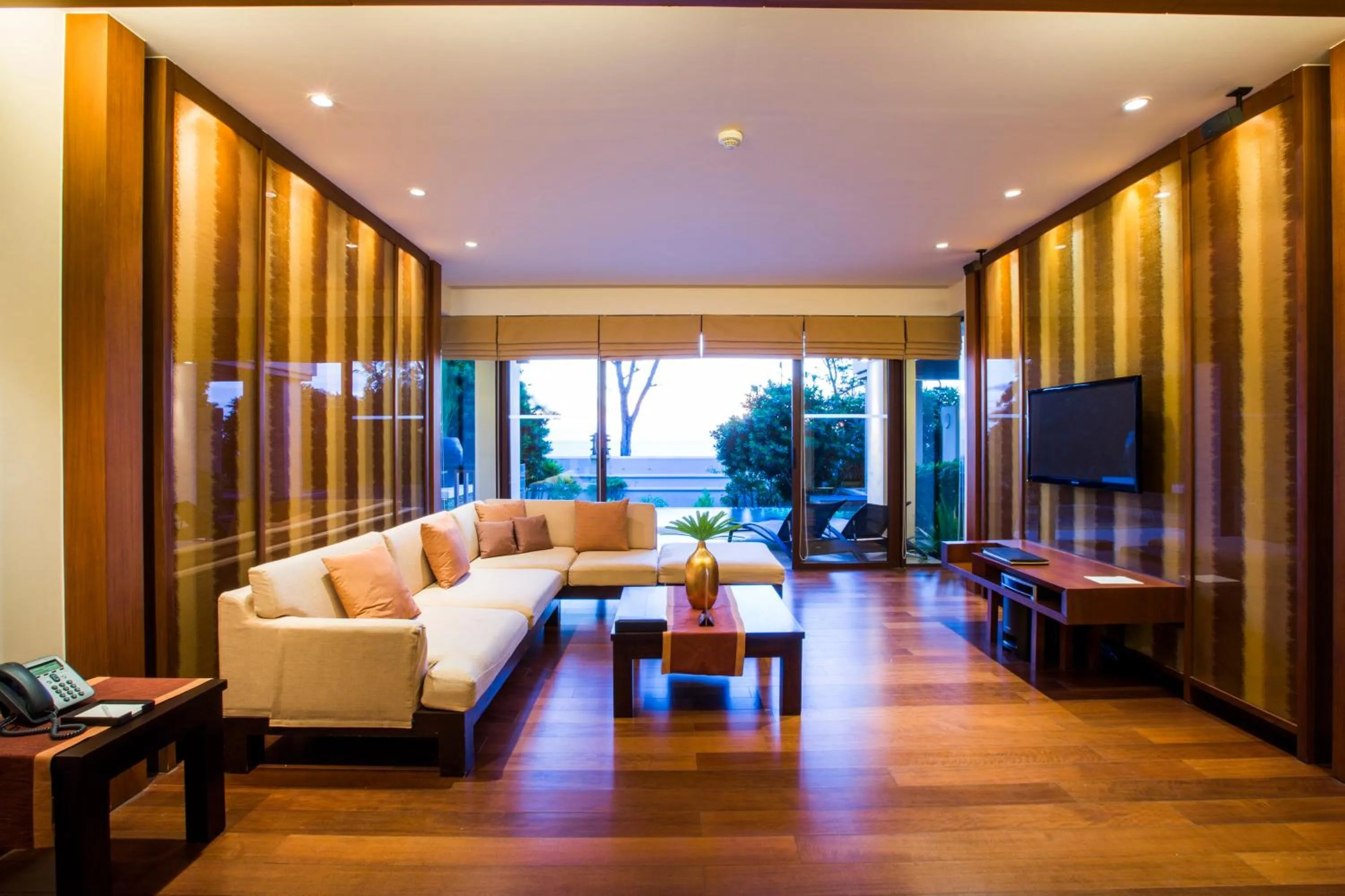 Living room in Mövenpick Resort Bangtao Beach Phuket
