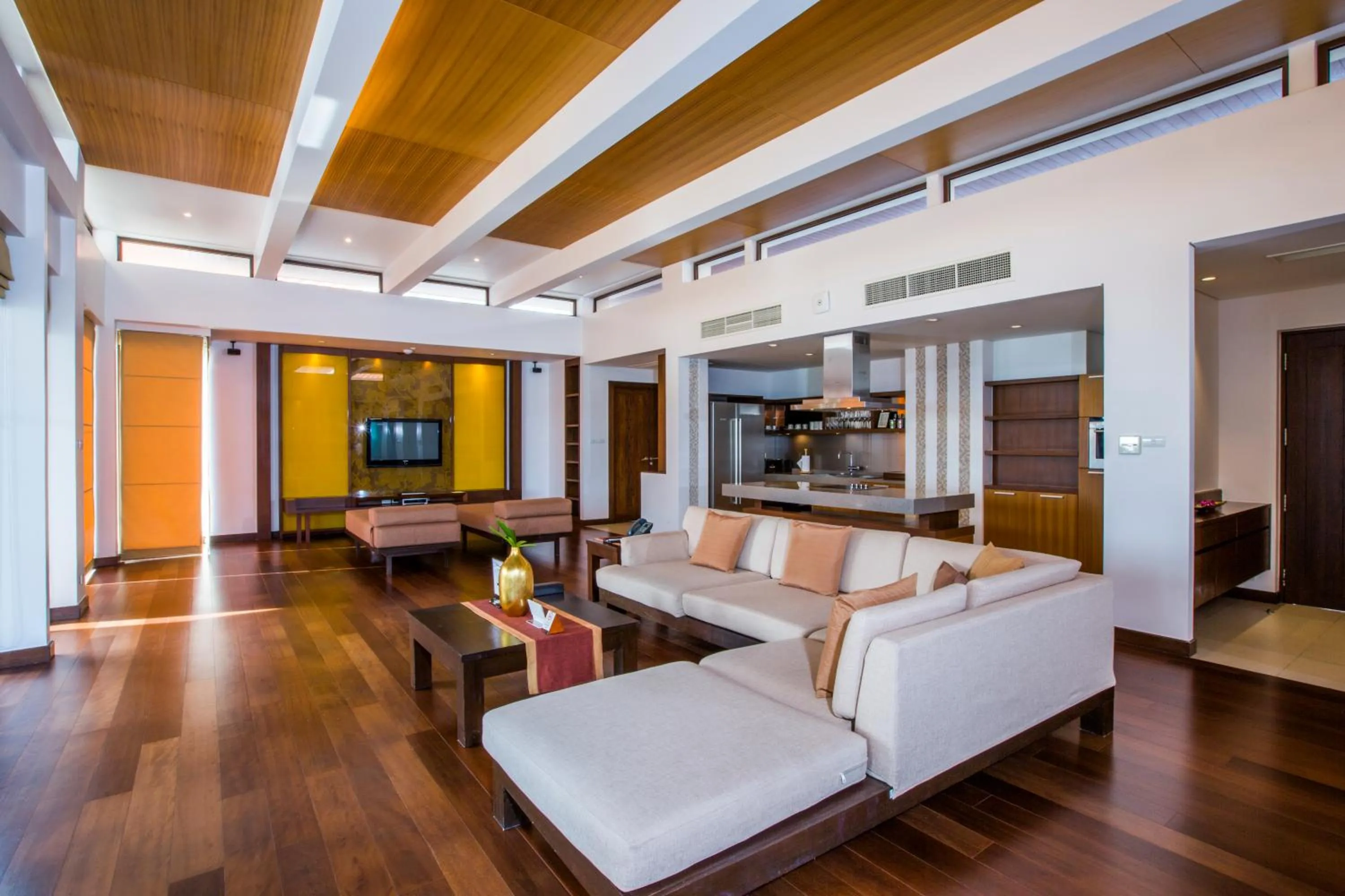 Living room in Mövenpick Resort Bangtao Beach Phuket