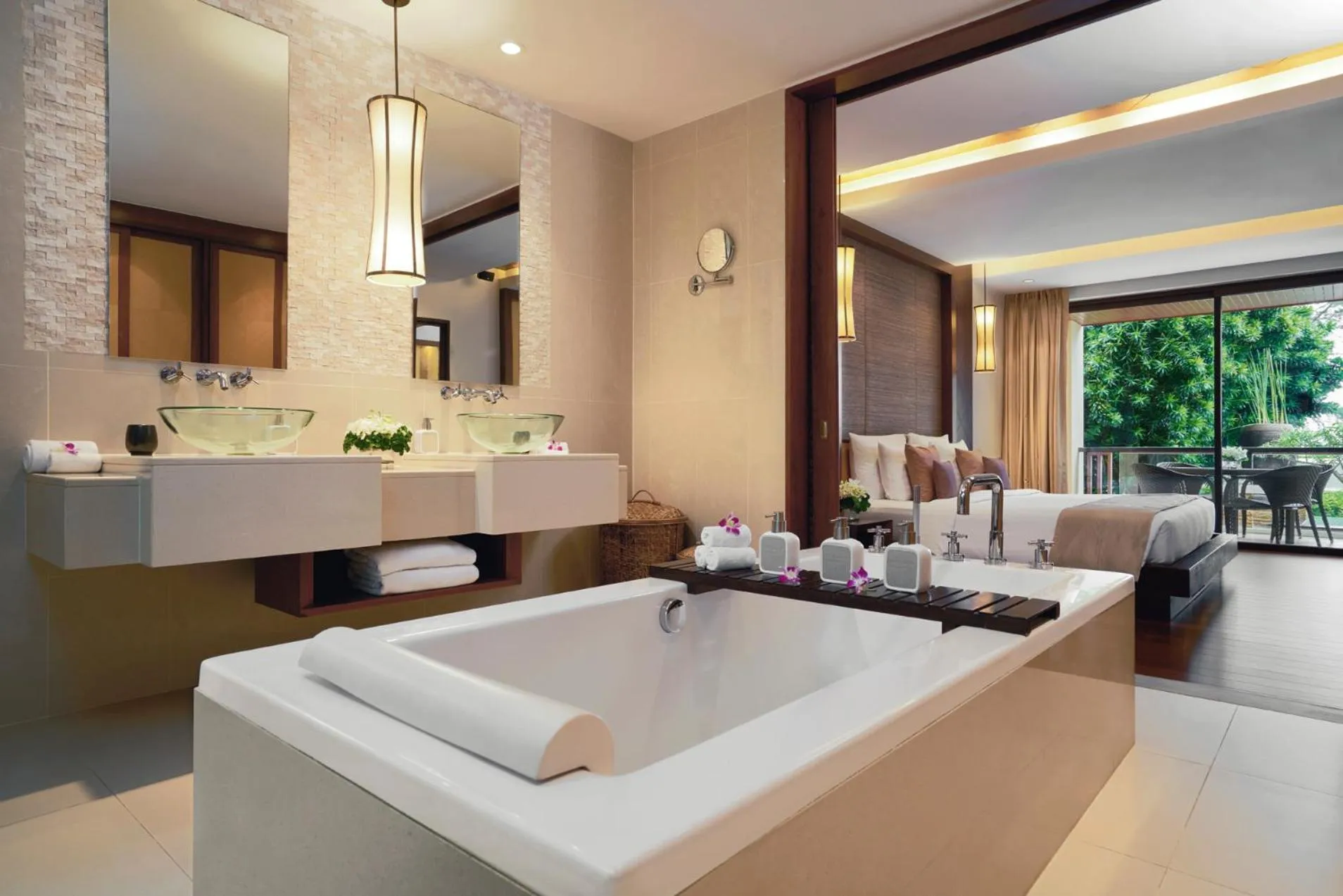 Bathroom in Mövenpick Resort Bangtao Beach Phuket
