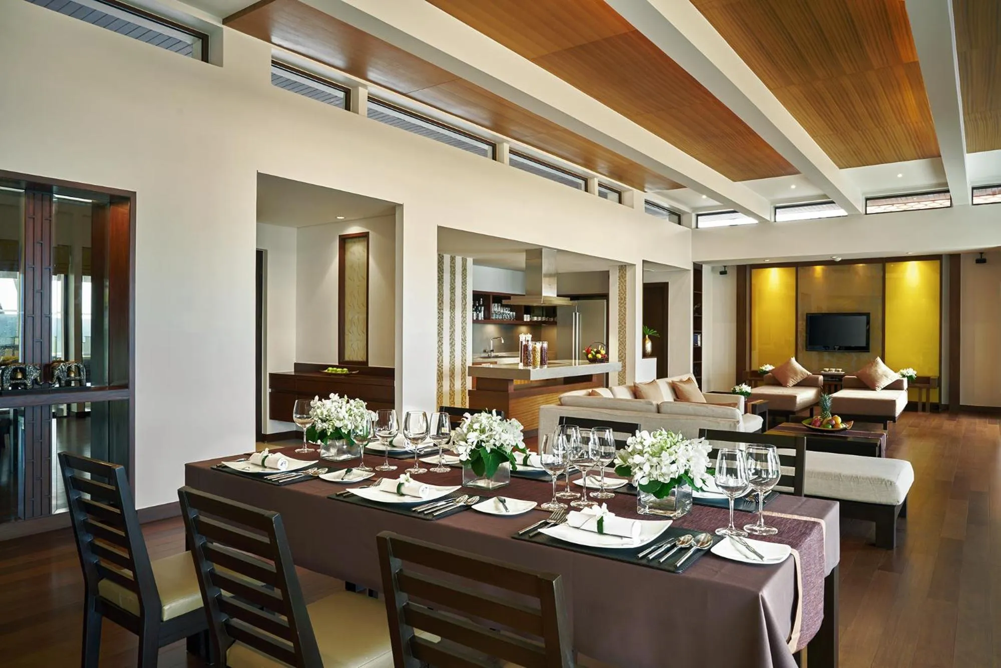 Living room in Mövenpick Resort Bangtao Beach Phuket