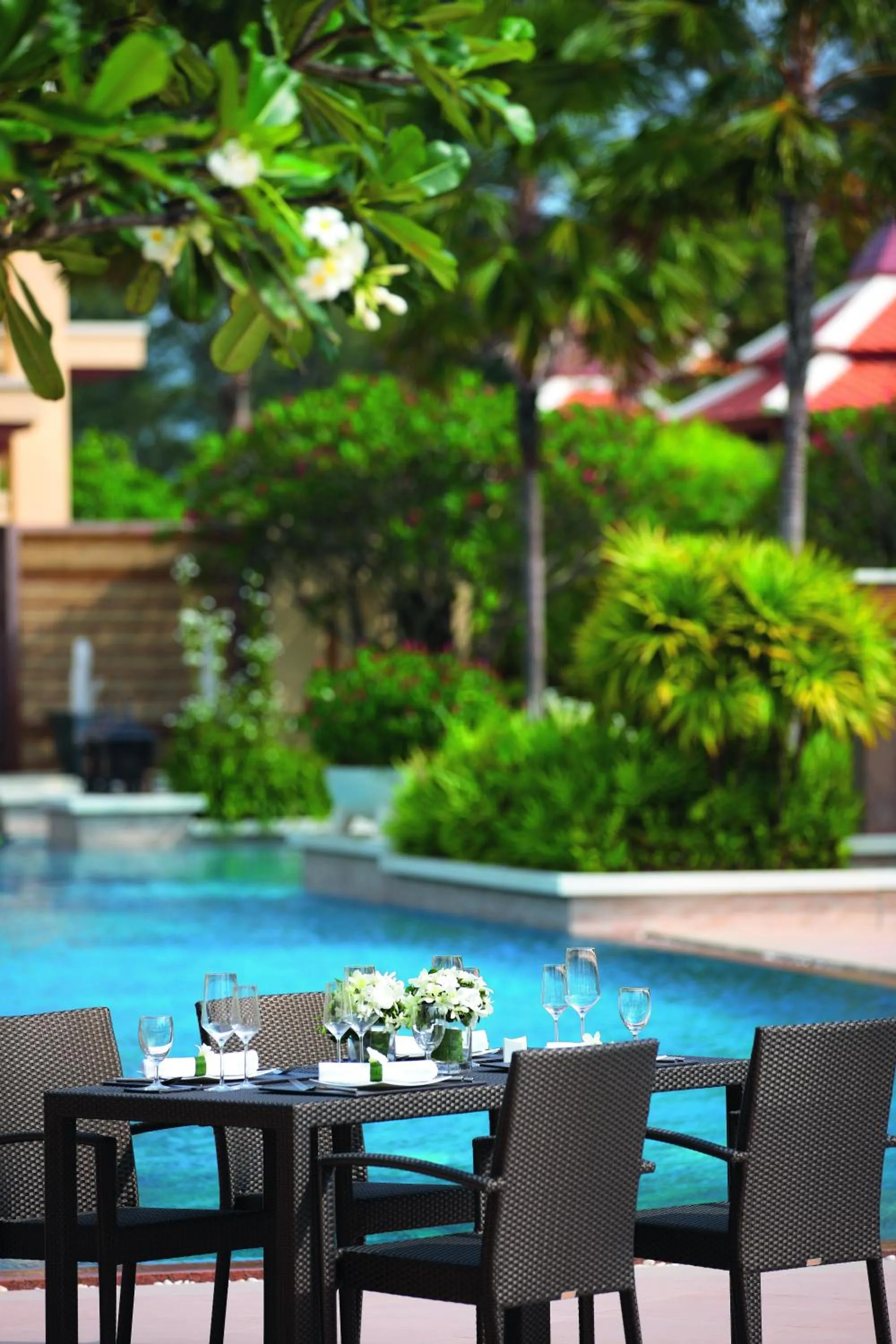 Pool view in Mövenpick Resort Bangtao Beach Phuket