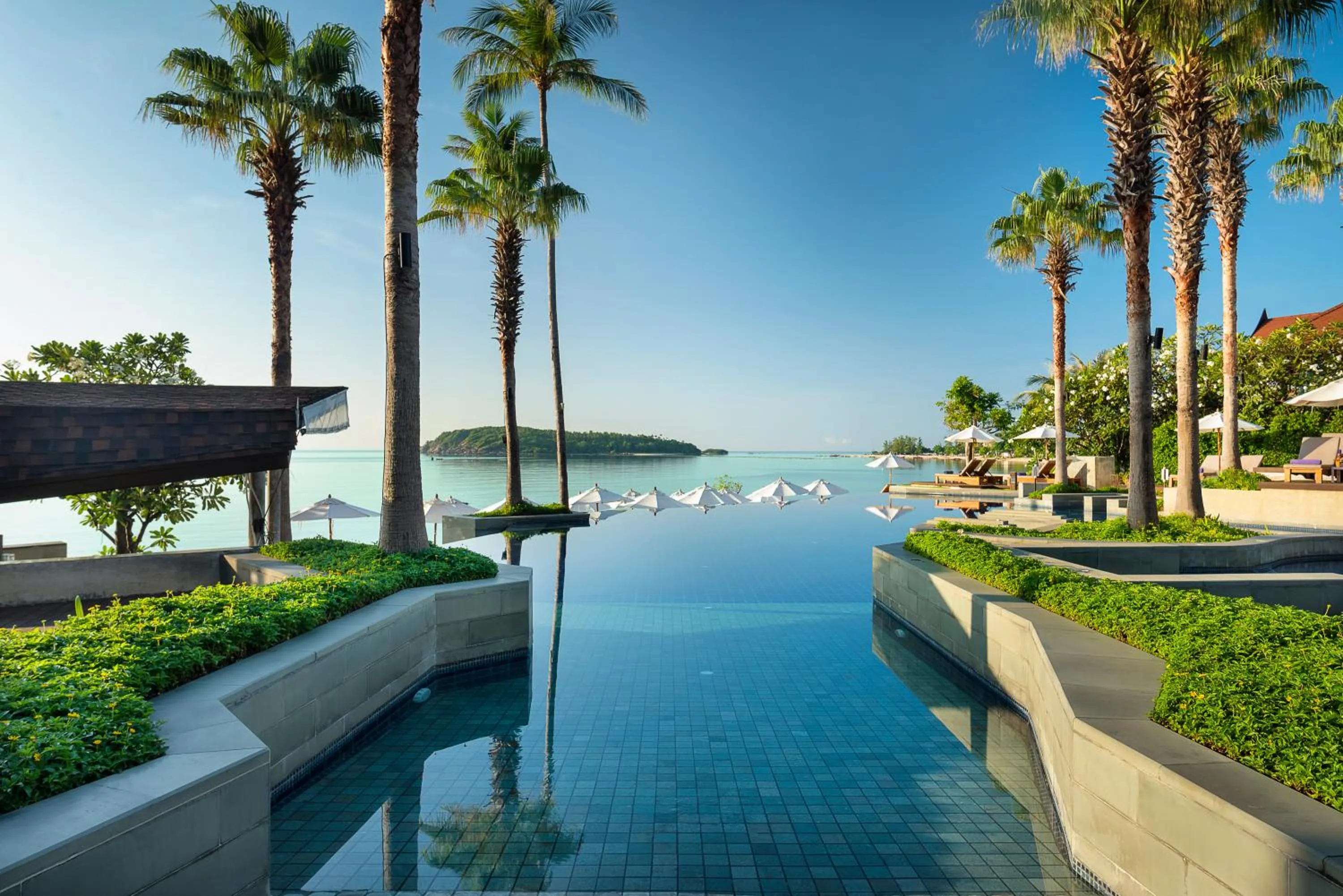 Pool view in Nora Buri Resort & Spa - SHA Extra Plus