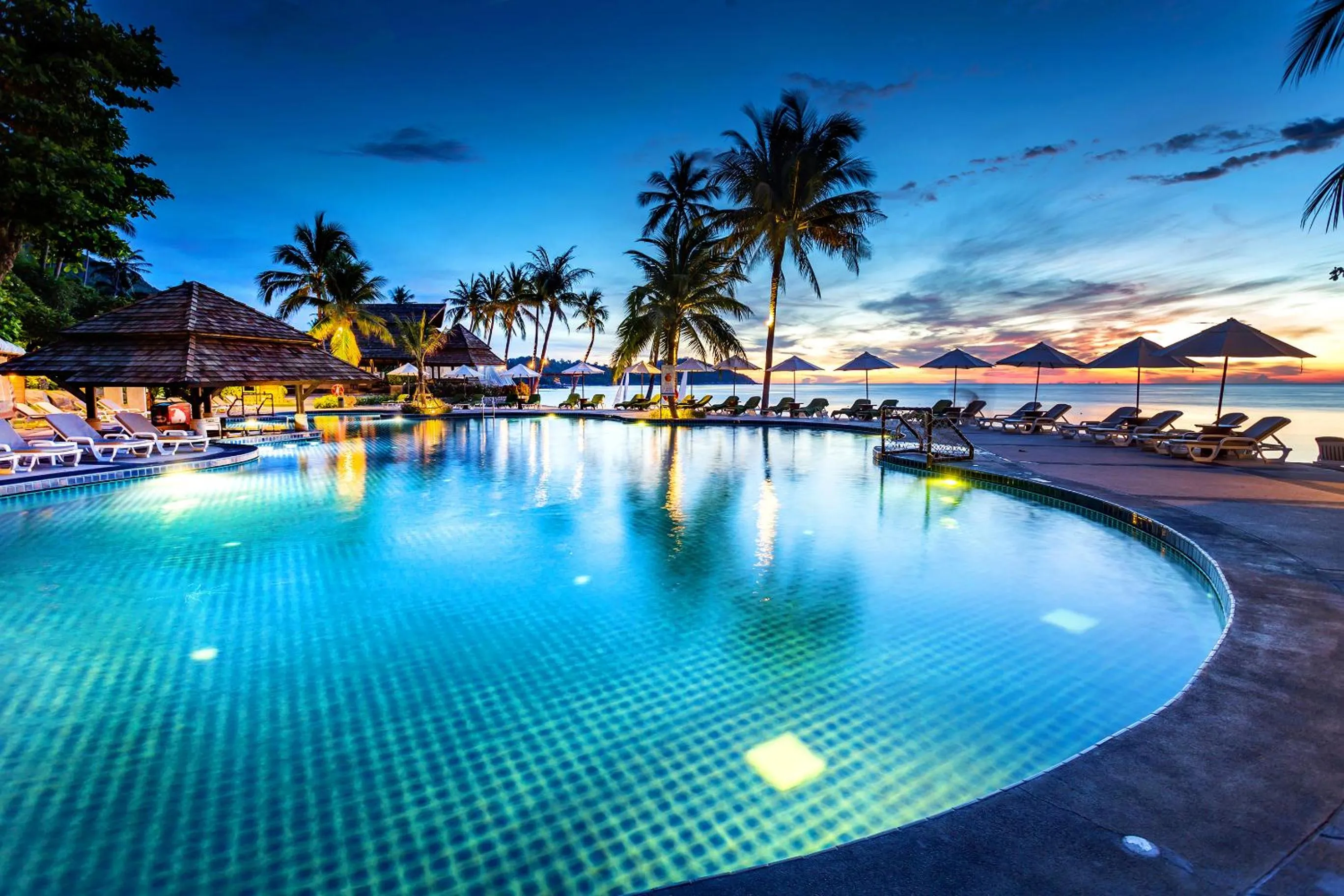 Swimming pool in Nora Beach Resort & Spa - SHA Extra Plus