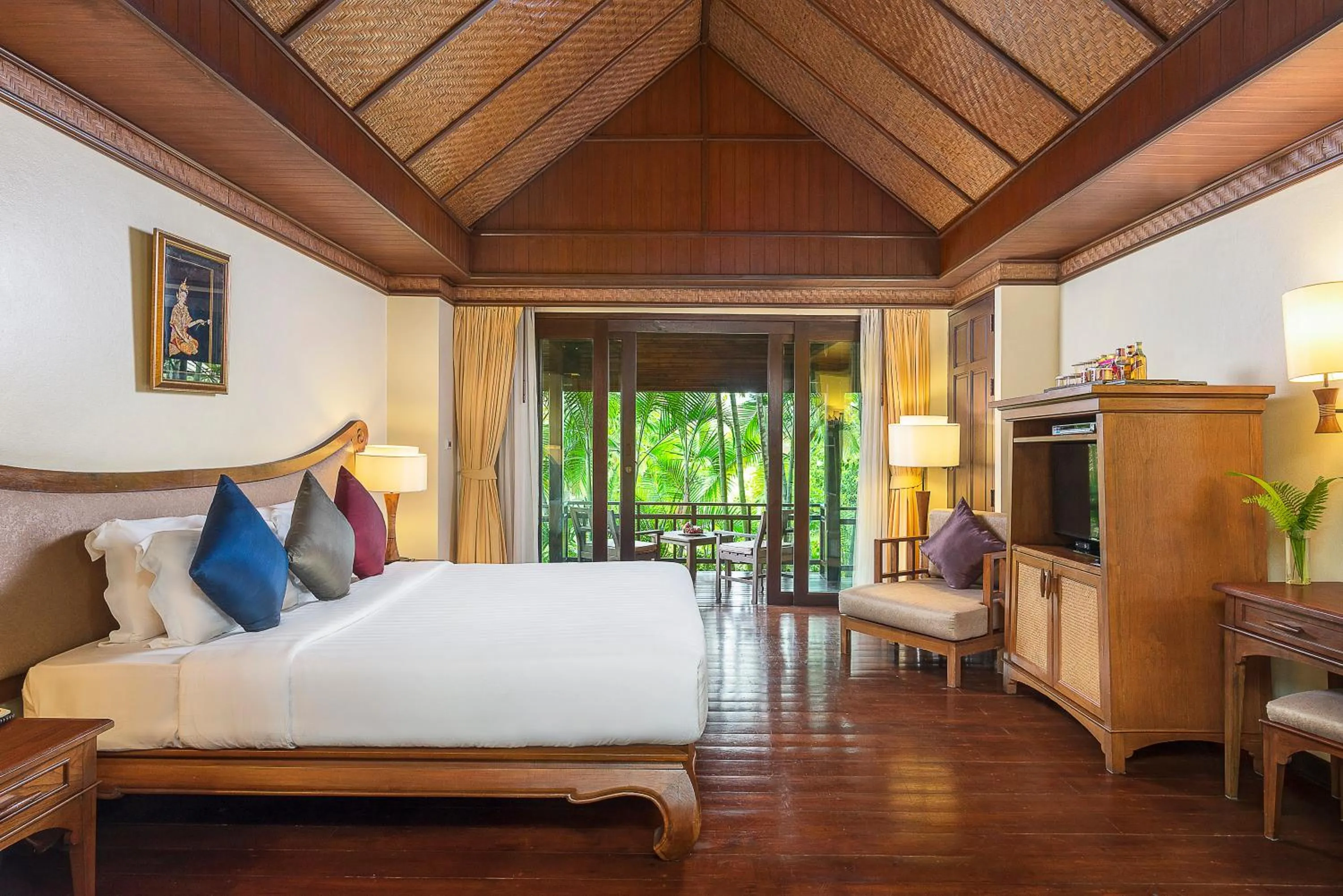 Bedroom, Bed in Nora Beach Resort & Spa - SHA Extra Plus