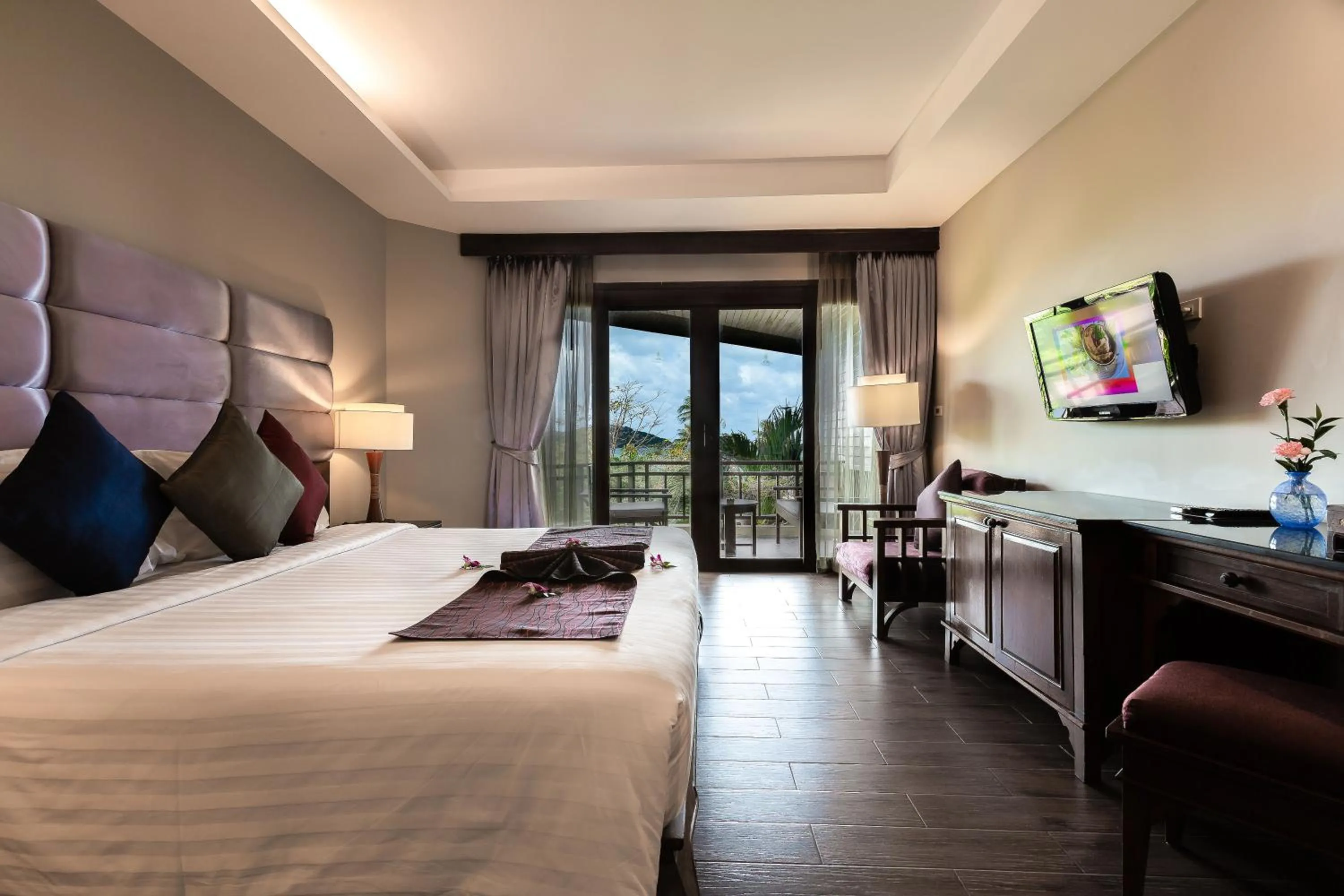 Photo of the whole room, Bed in Nora Beach Resort & Spa - SHA Extra Plus