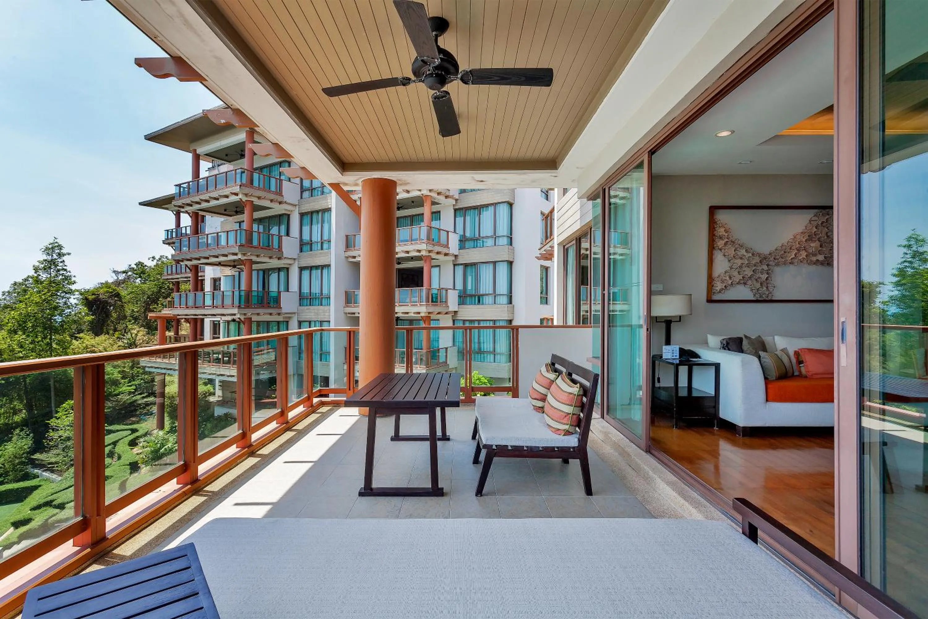 Balcony/Terrace in ShaSa Resort - Luxury Beachfront Suites