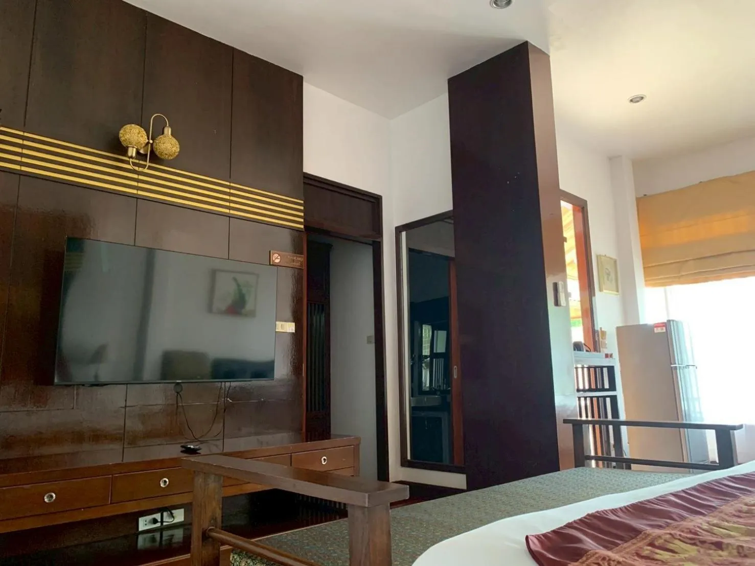 Living room, Bed in The Aiyapura Koh Chang