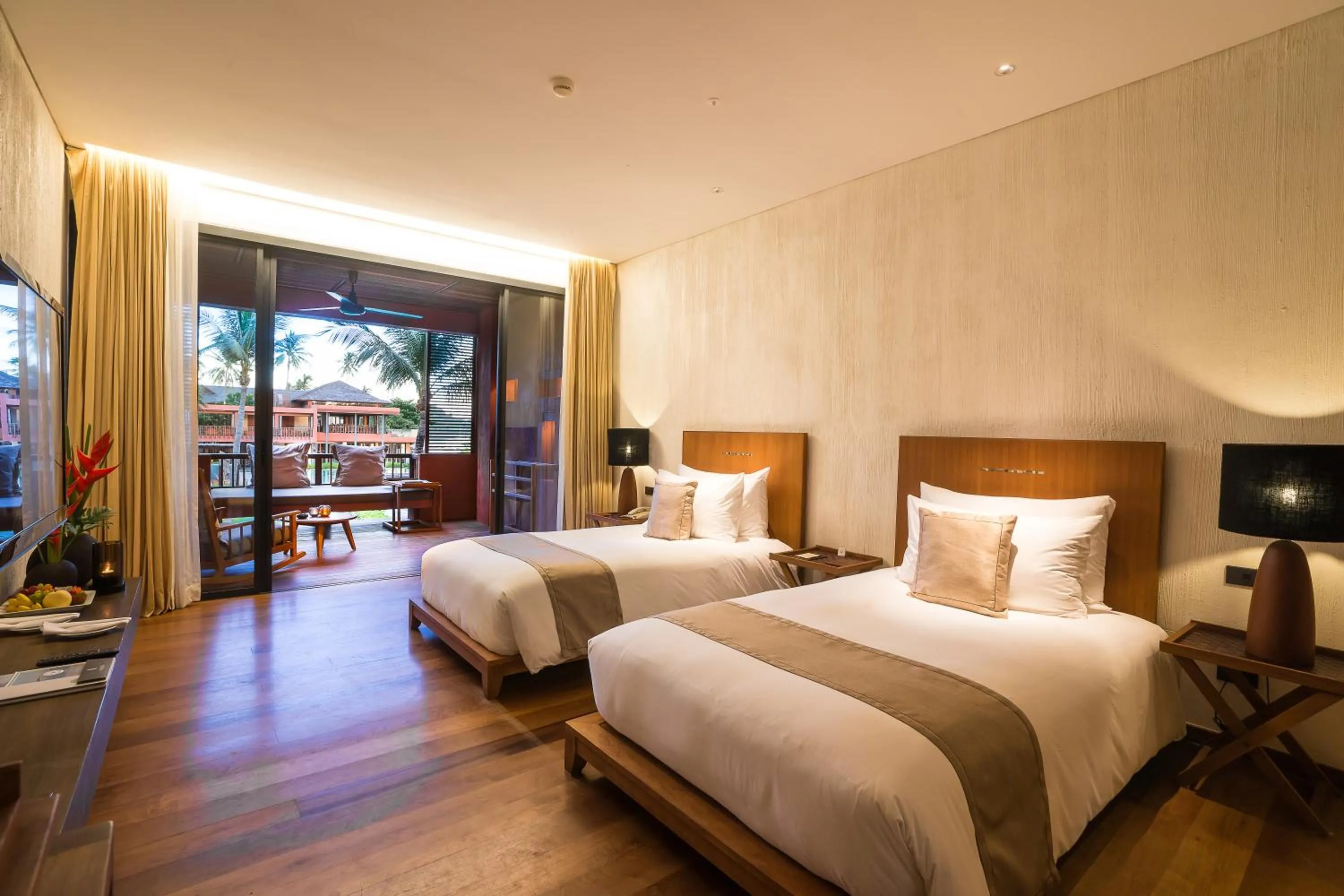 Bed in Hansar Samui Resort & Spa - SHA Extra Plus