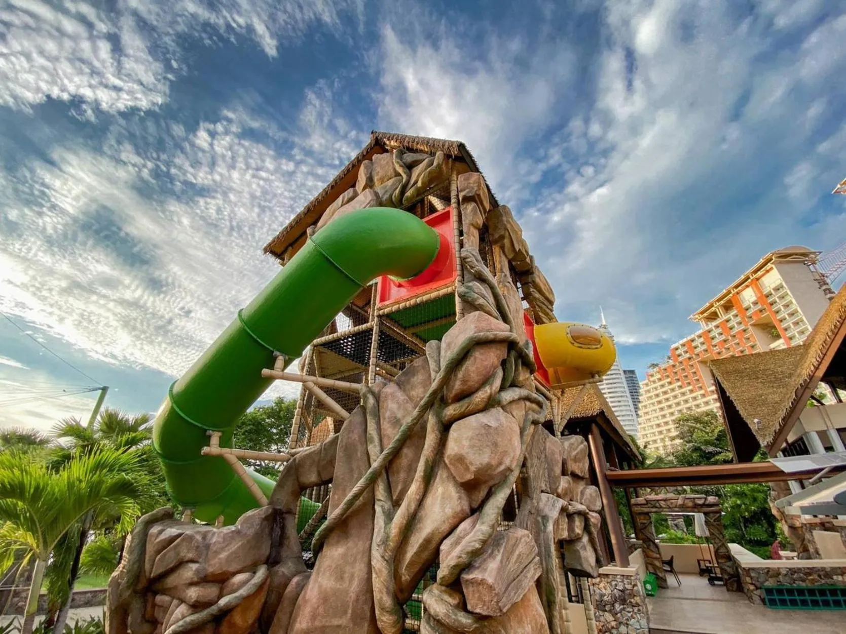 Children play ground in Centara Grand Mirage Beach Resort Pattaya