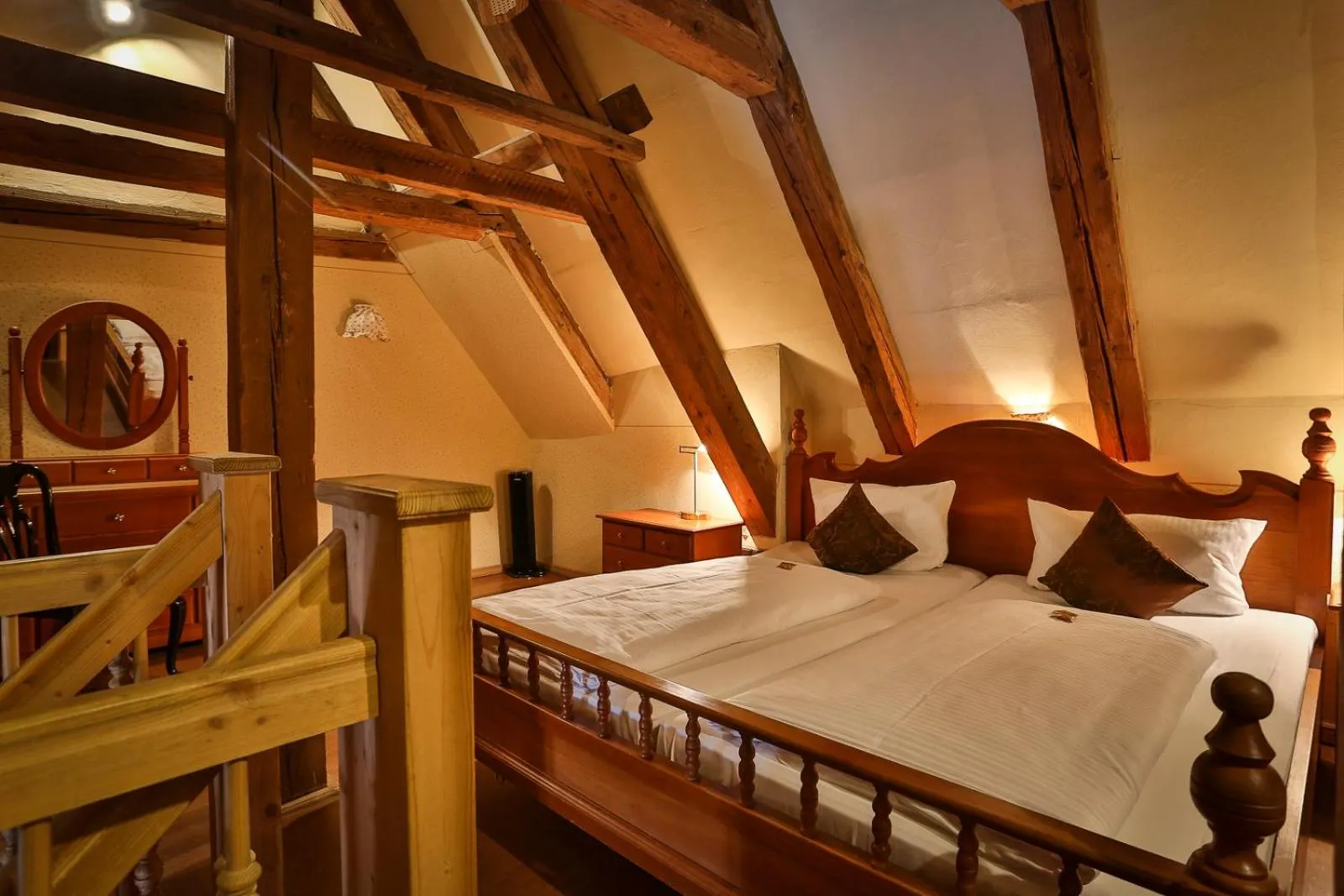 Photo of the whole room, Bed in Hotel-Brauereigasthof Josef Fuchs