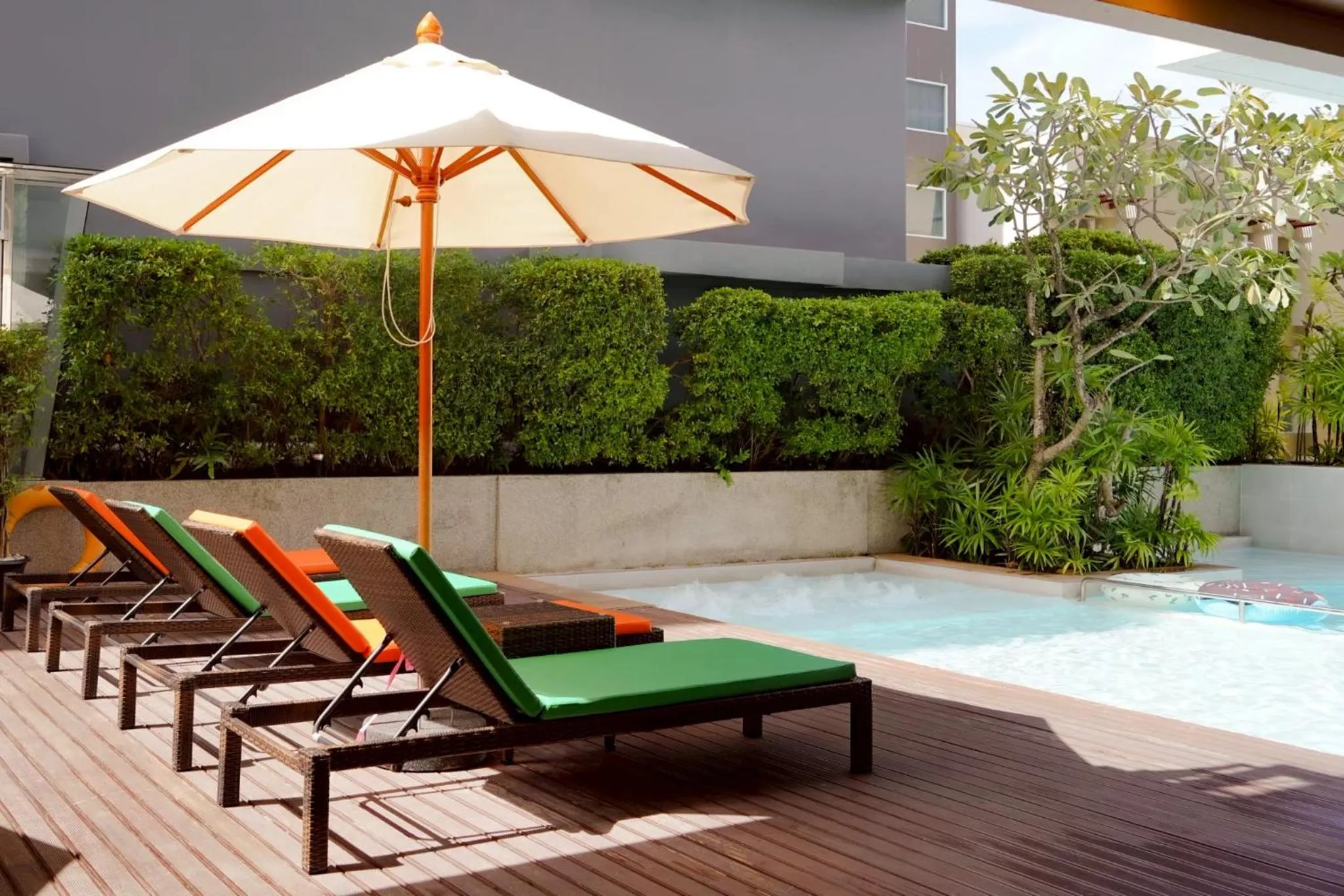 sunbed in Andakira Hotel - SHA Extra Plus