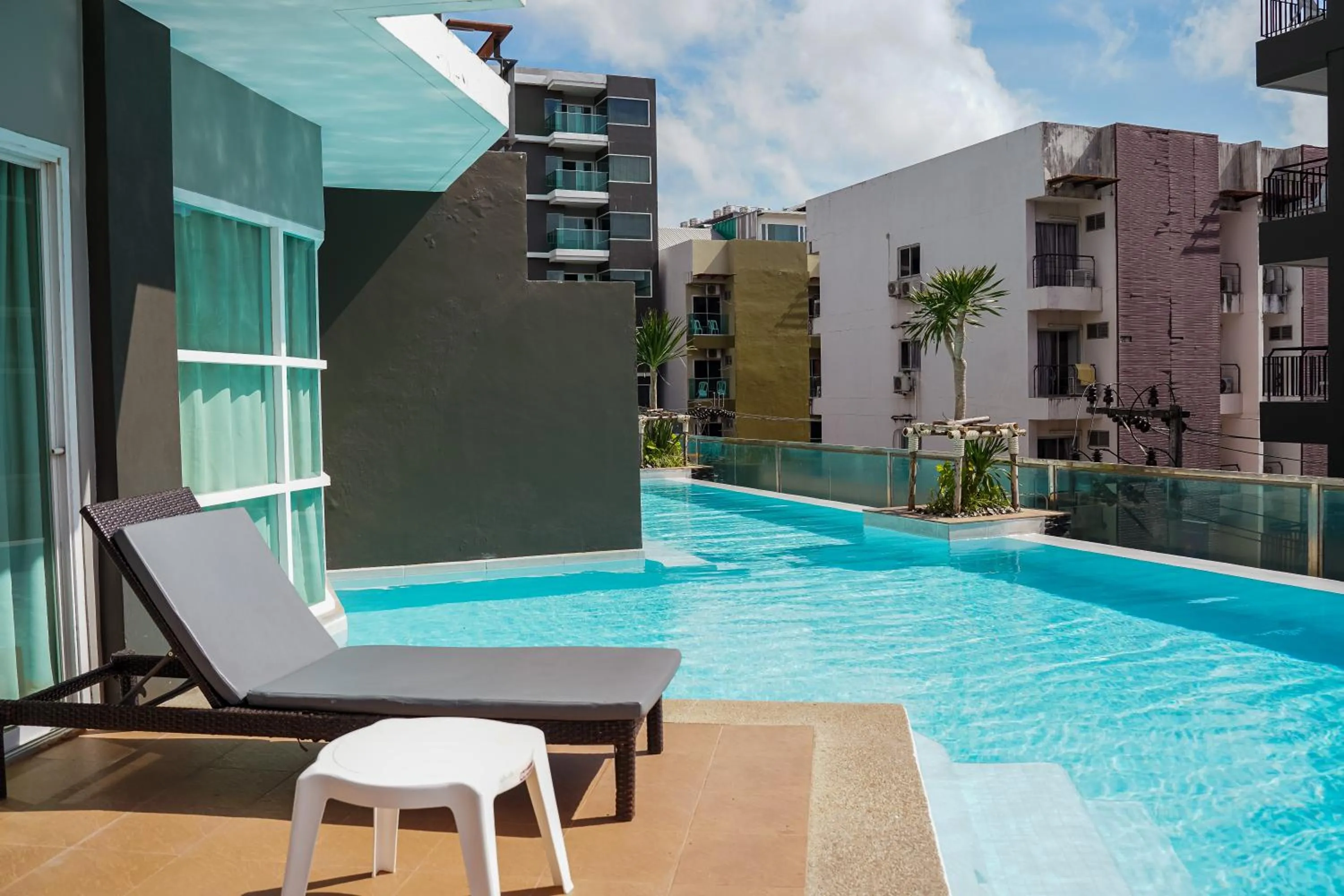 Pool view in Andakira Hotel - SHA Extra Plus