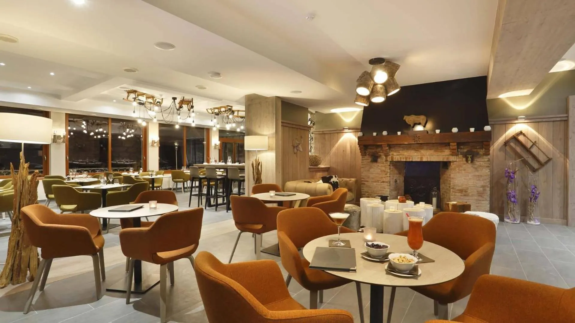 Restaurant/places to eat in La Mainaz Hôtel Restaurant Genève - Gex - Mijoux