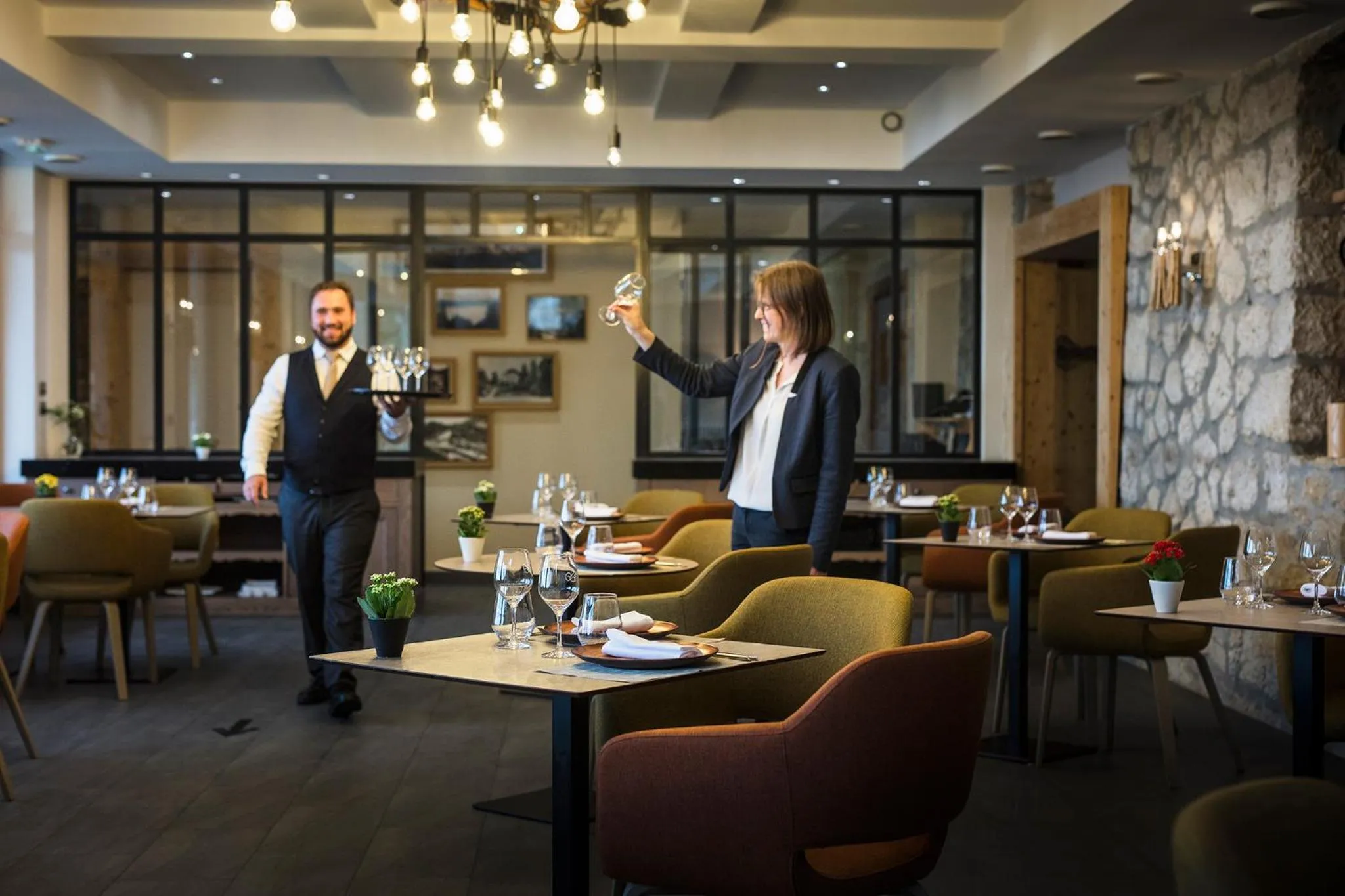 Restaurant/places to eat in La Mainaz Hôtel Restaurant Genève - Gex - Mijoux