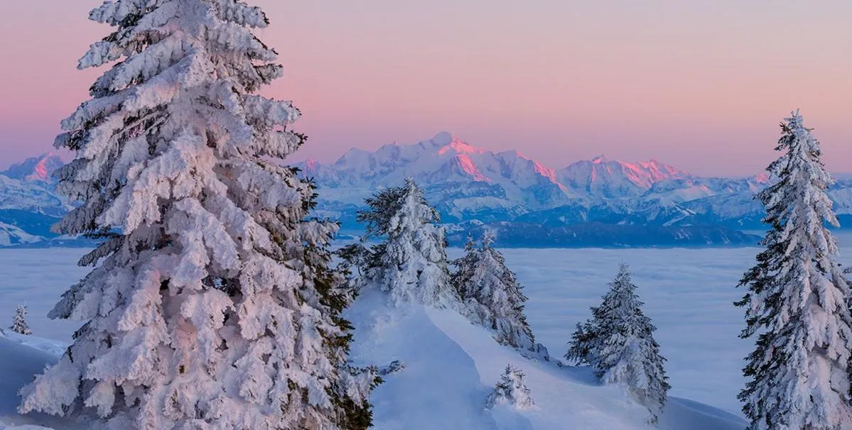 Mountain view in La Mainaz Hôtel Restaurant Genève - Gex - Mijoux