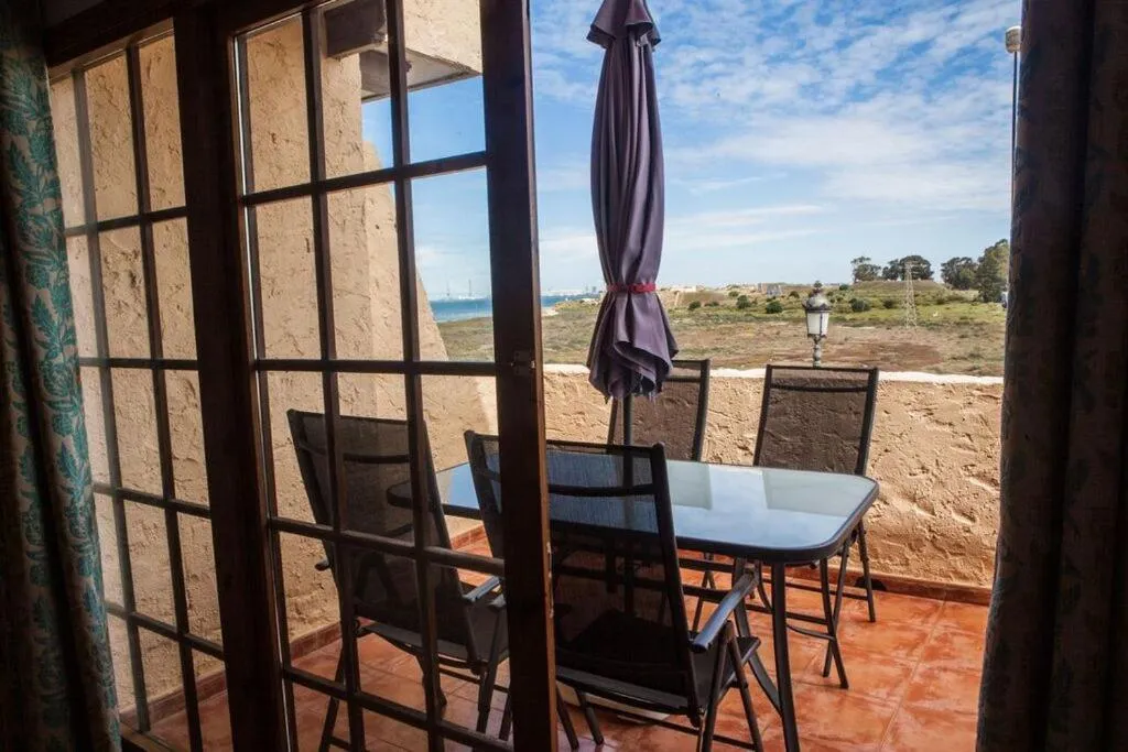 Balcony/Terrace in Apartamentos Turísticos Bahía Sur