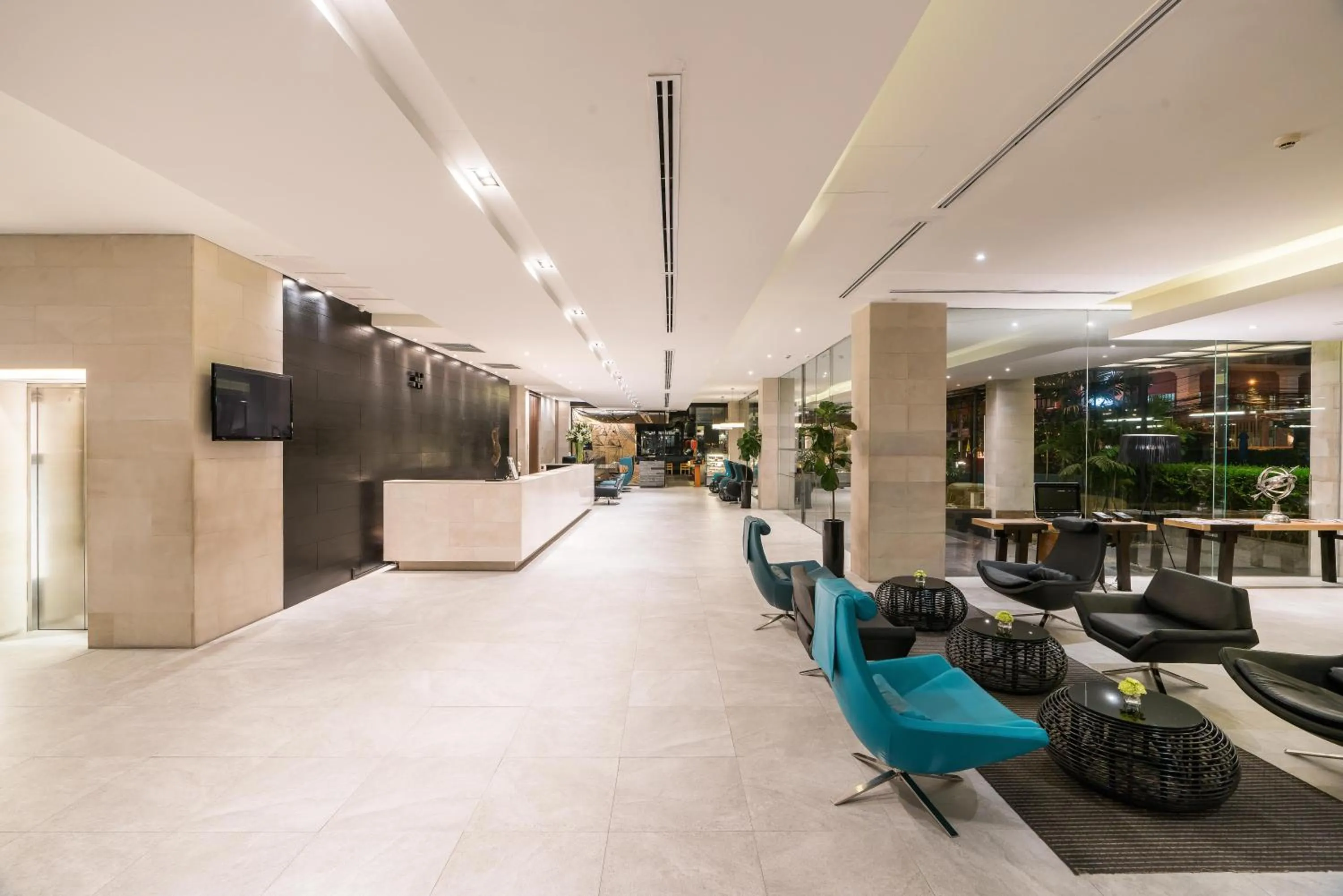 Lobby or reception in Hotel Vista