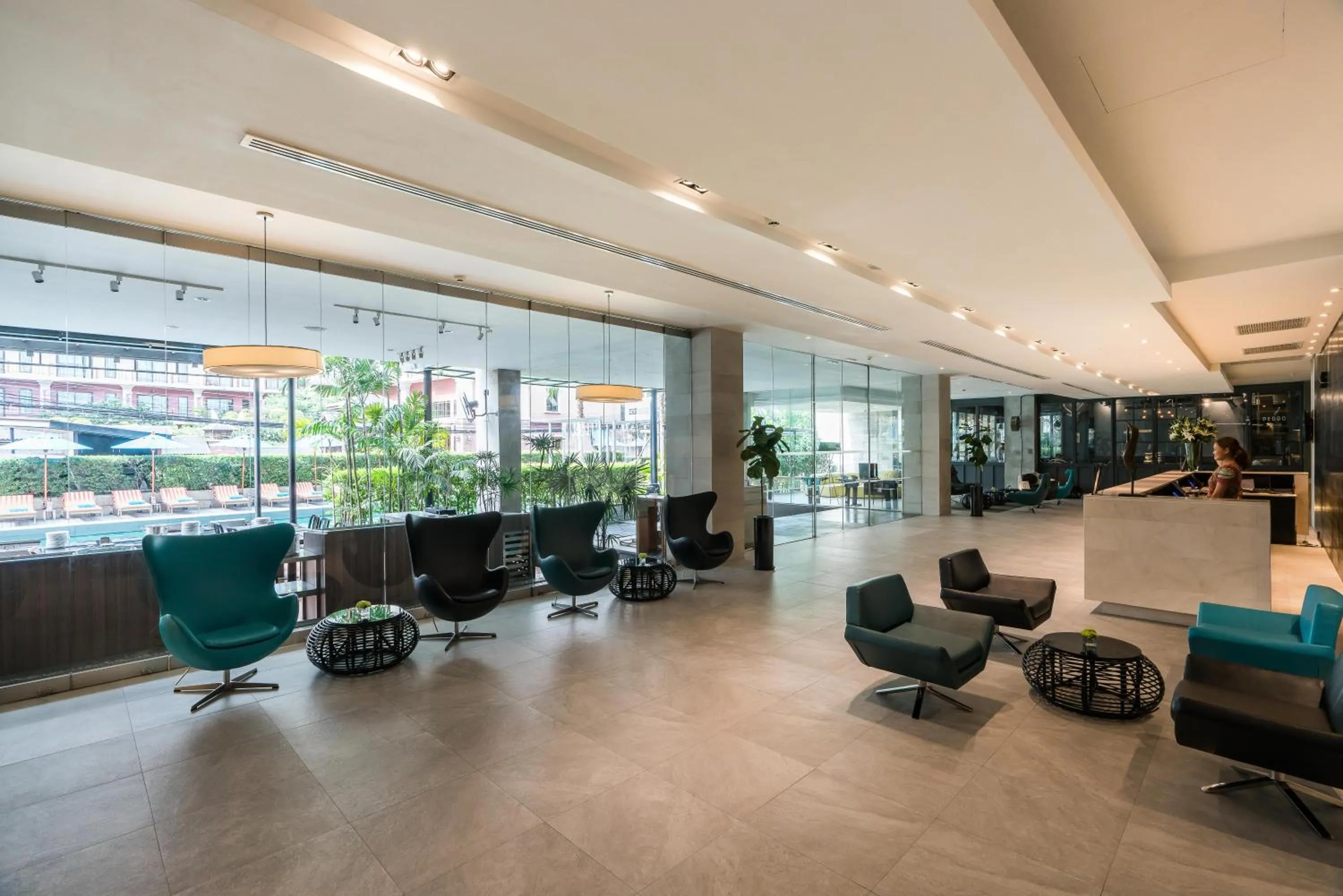 Lobby or reception in Hotel Vista