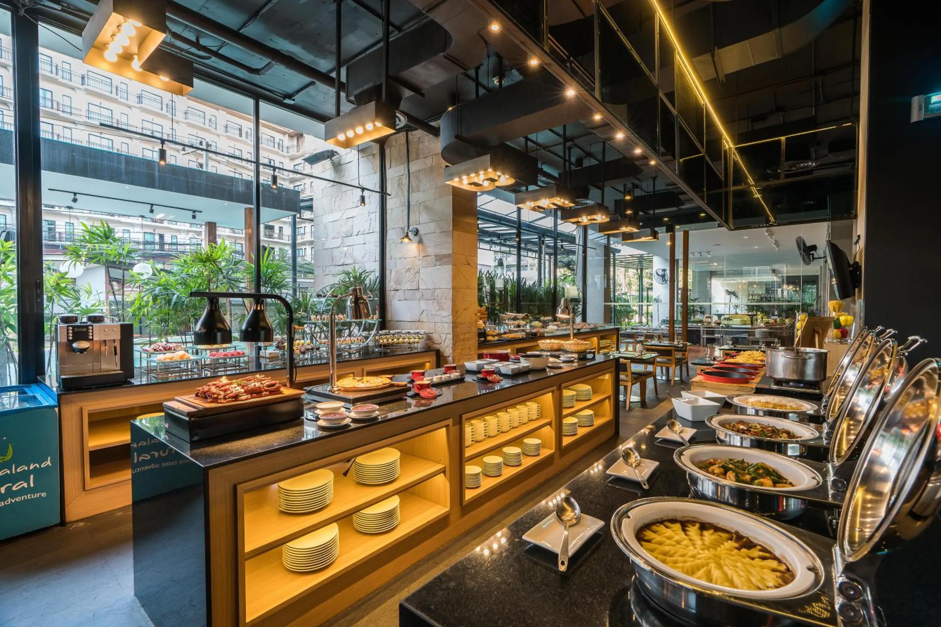 Patio in Hotel Vista