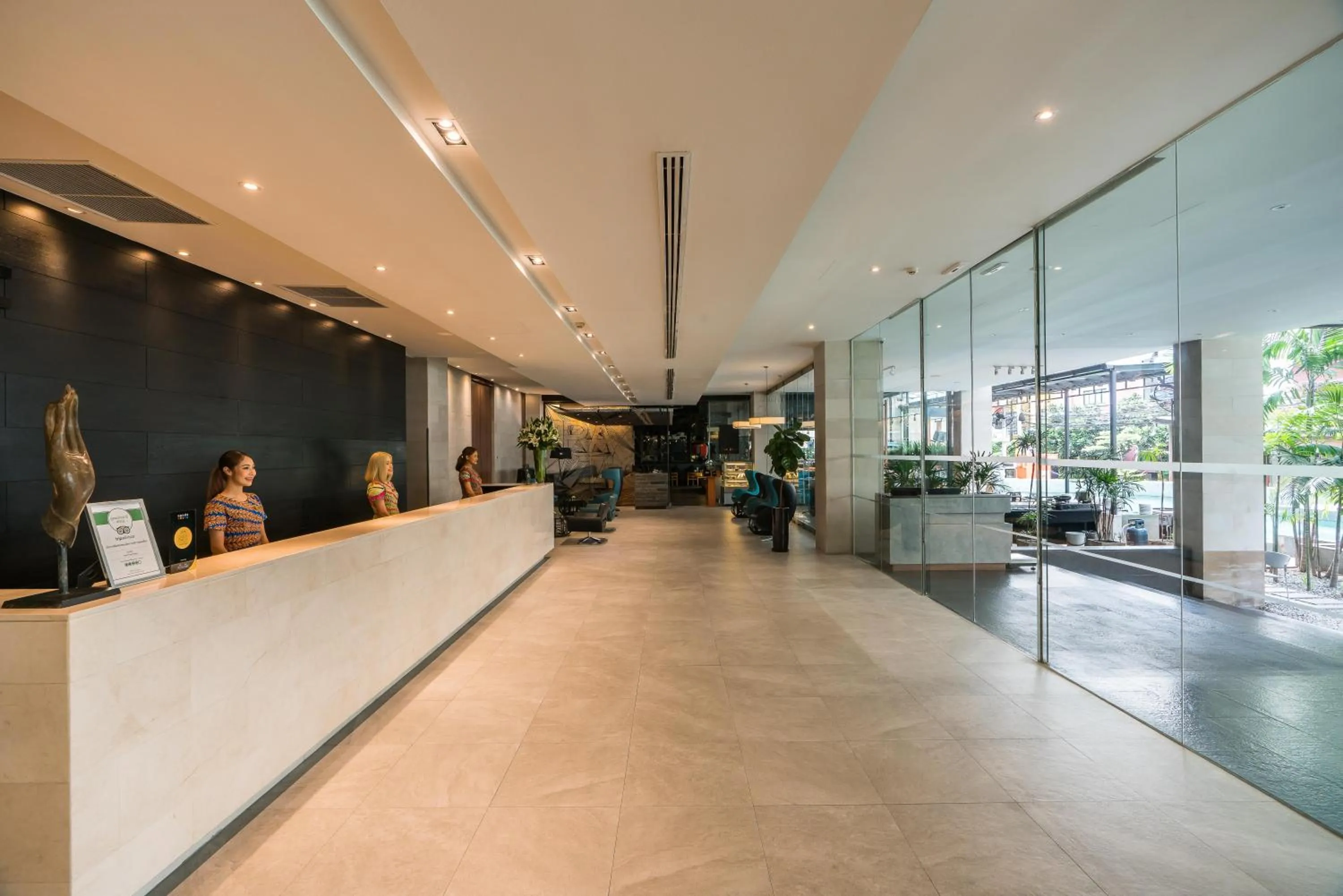 Lobby or reception in Hotel Vista