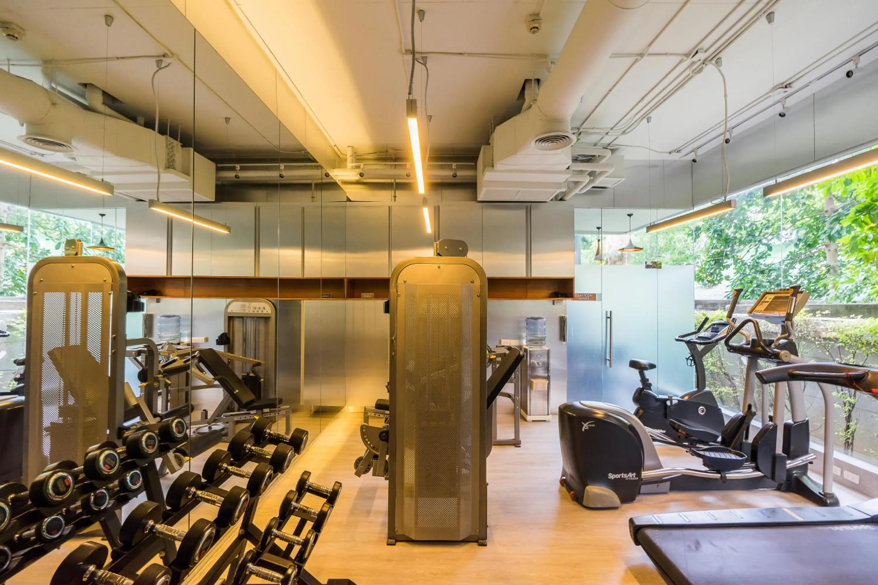 Fitness centre/facilities in Hotel Vista