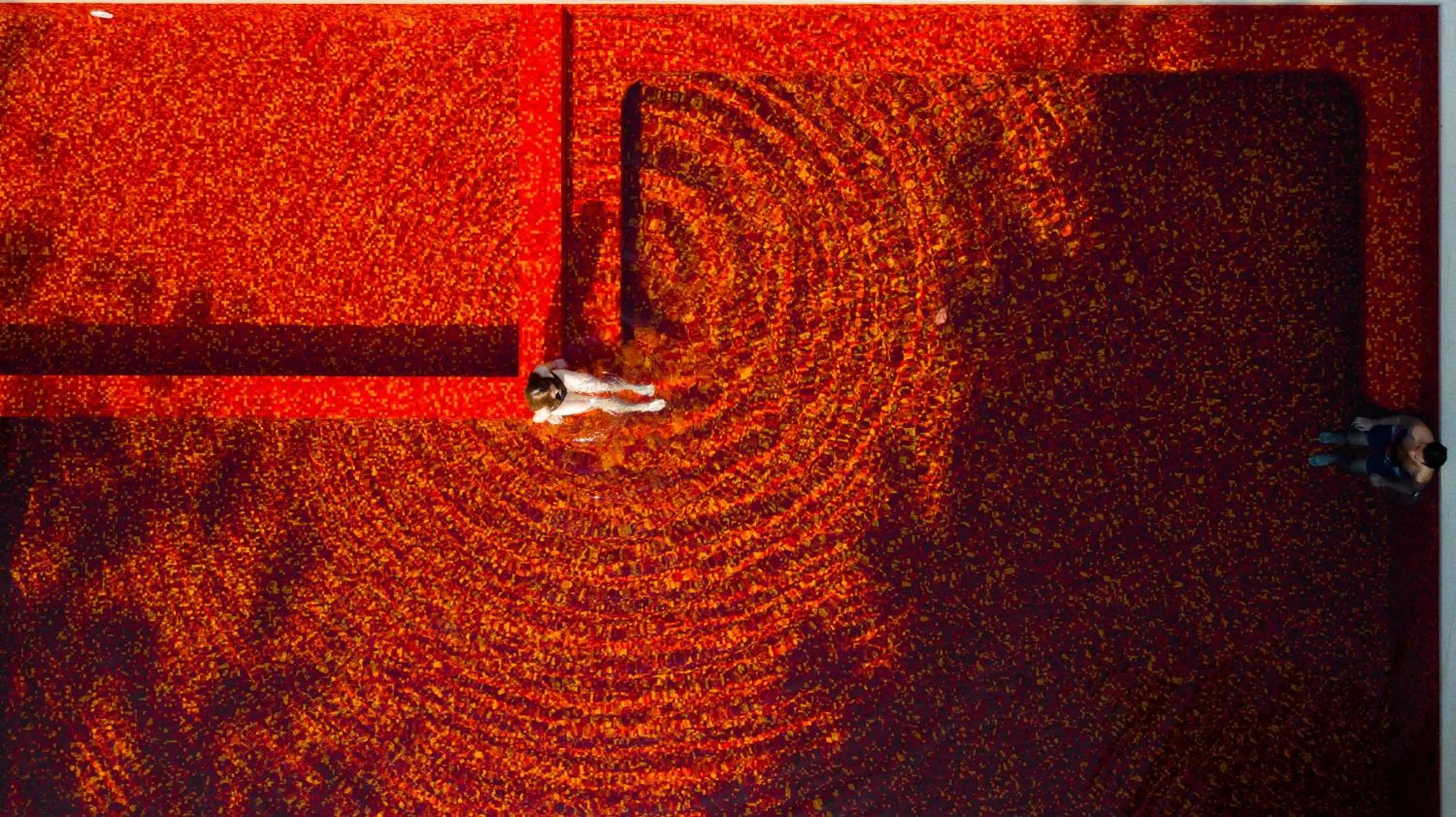 Swimming pool in The Library