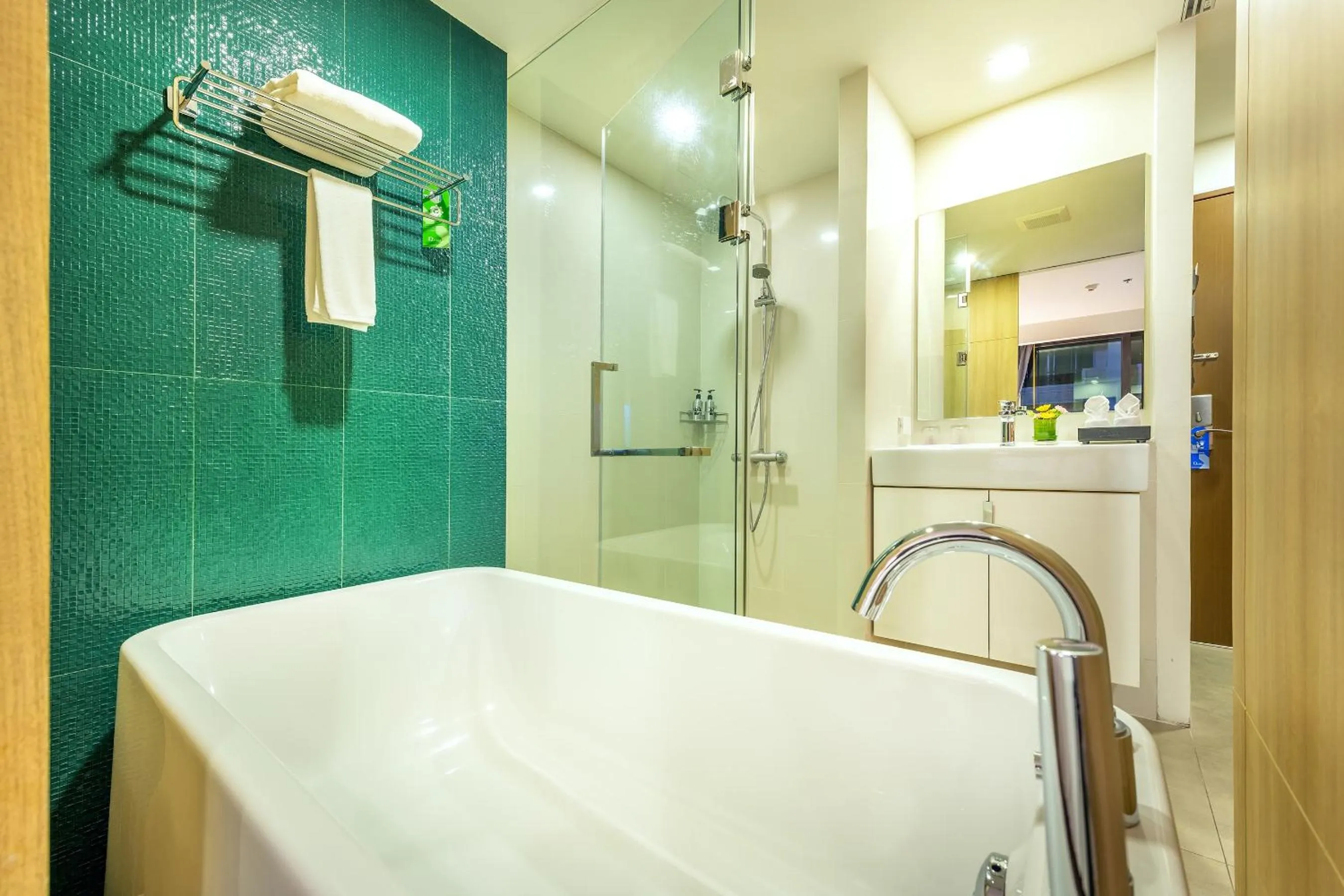 Bathroom in PLAAI Prime Hotel Rayong SHA Extra Plus
