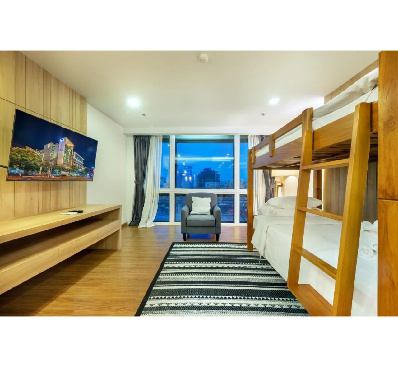 bunk bed, Bed in PLAAI Prime Hotel Rayong SHA Extra Plus
