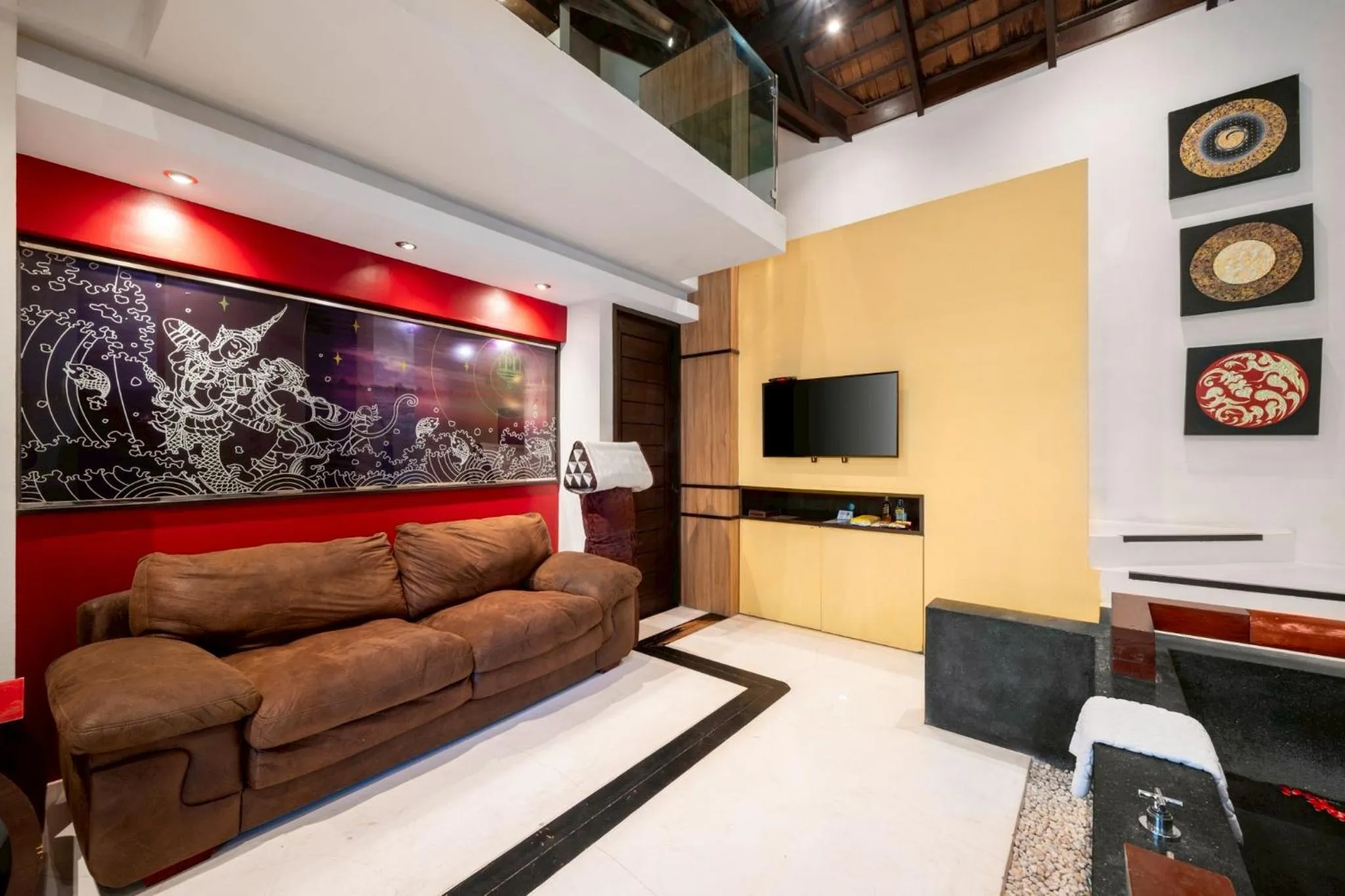 Living room in Kirikayan Boutique Resort - SHA Extra Plus