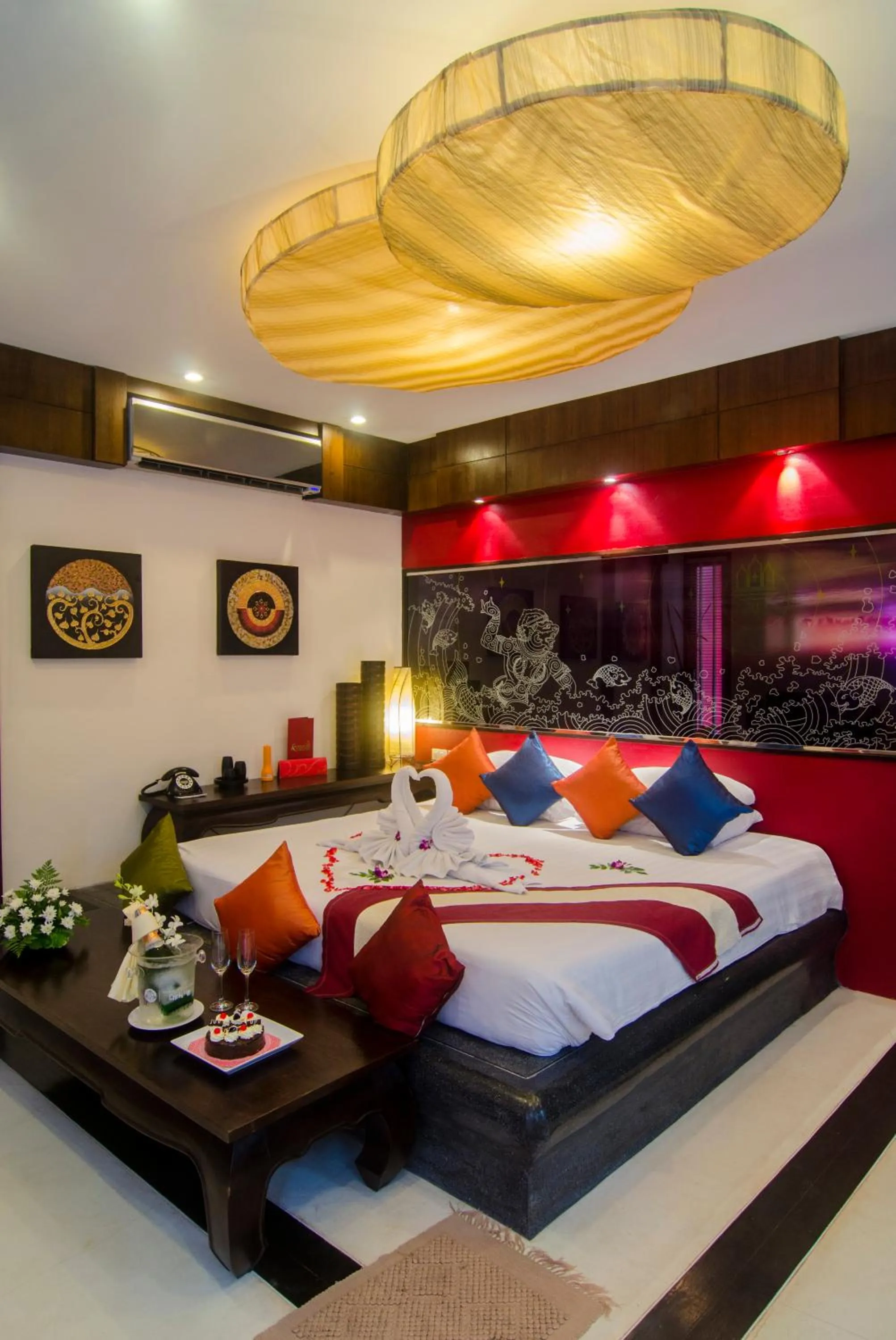Bed in Kirikayan Boutique Resort - SHA Extra Plus