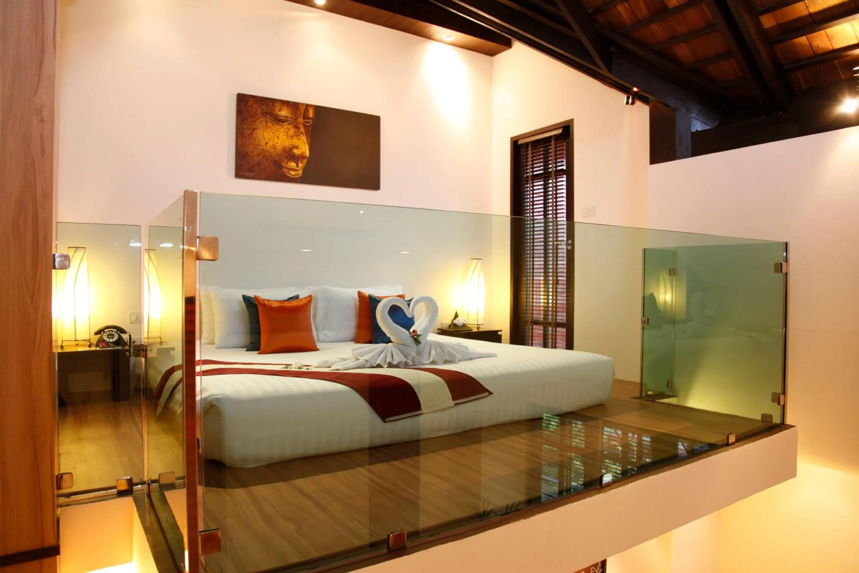 Bed in Kirikayan Boutique Resort - SHA Extra Plus