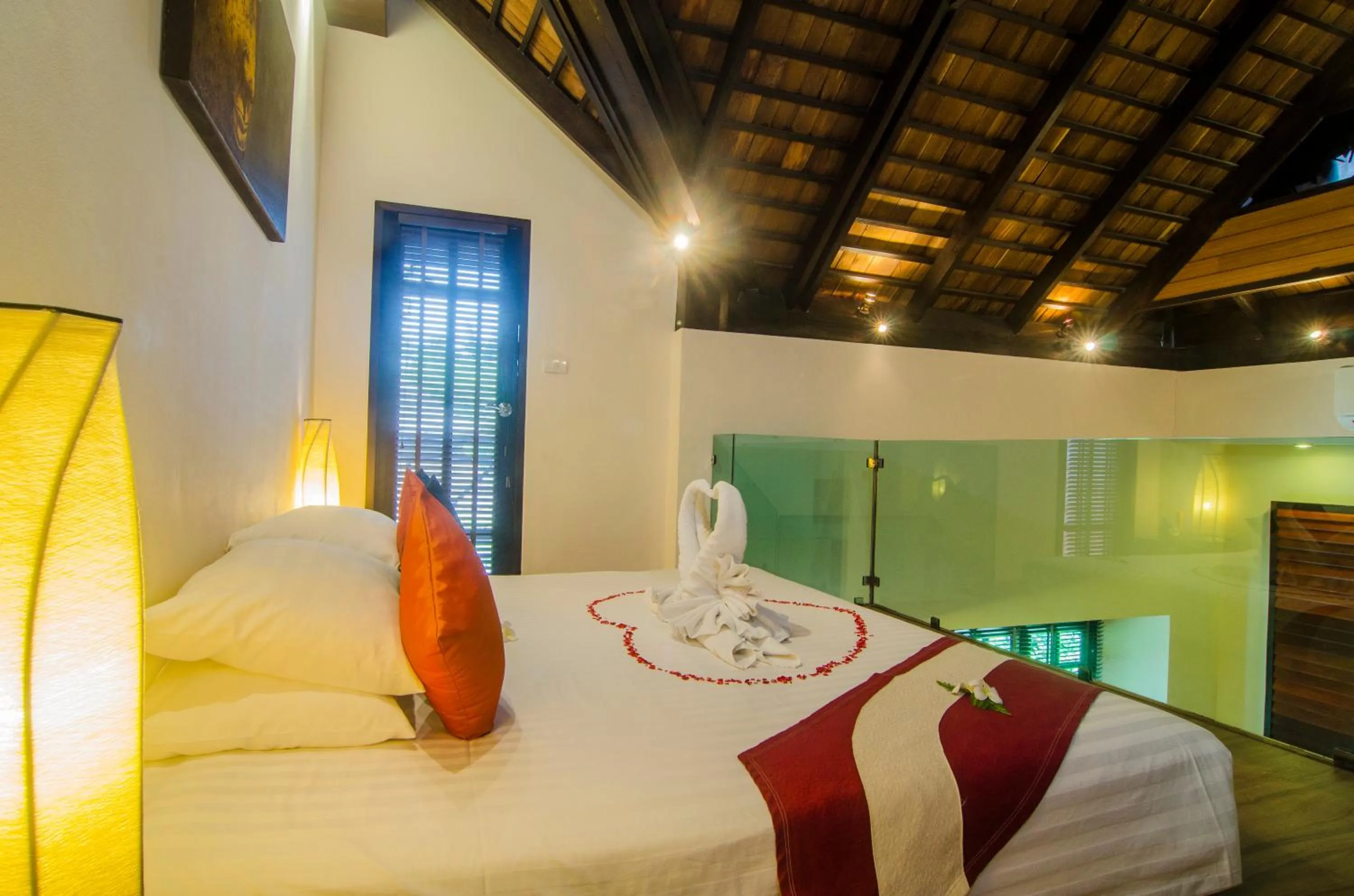 Bed in Kirikayan Boutique Resort - SHA Extra Plus