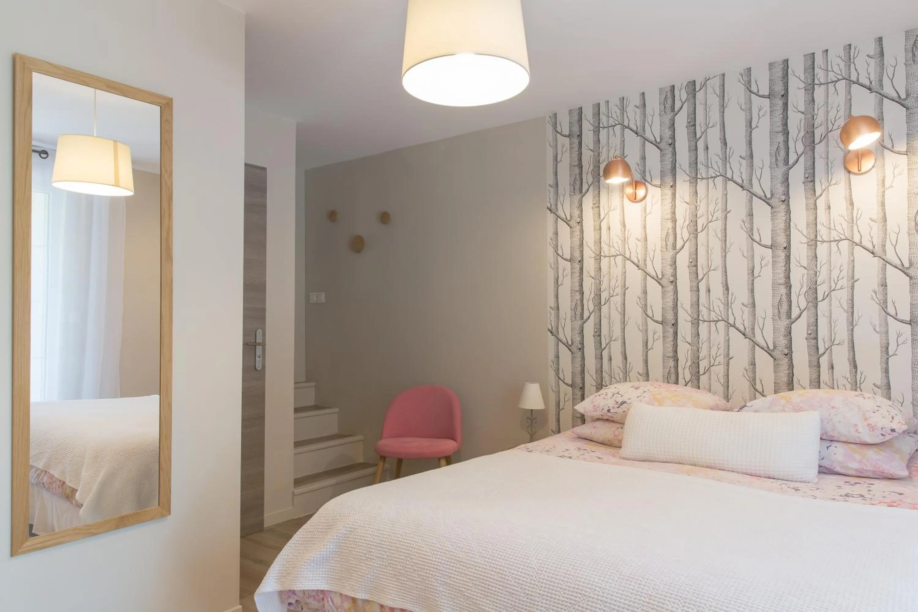 Bed in Le Mas des Alexandrins