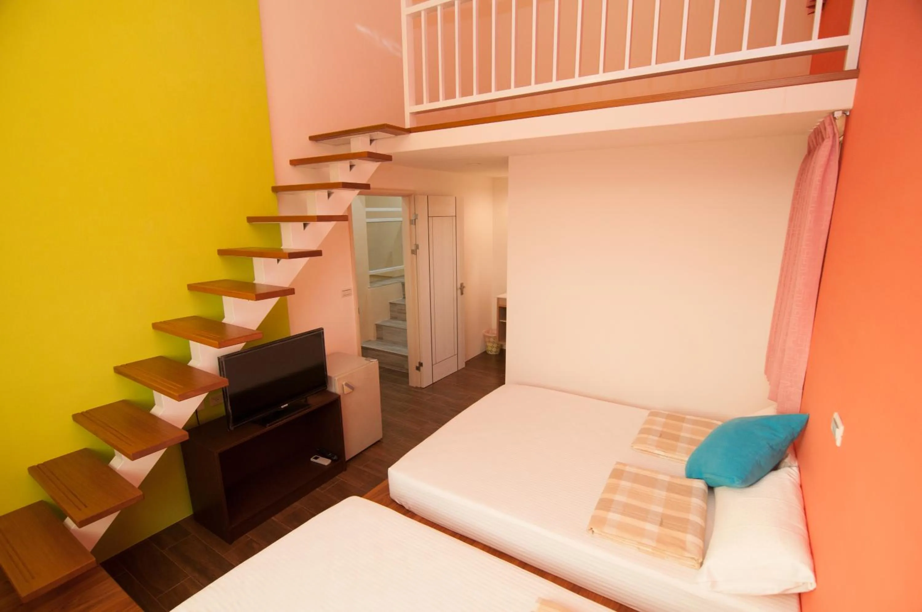 TV and multimedia, Bed in Dream Homestay