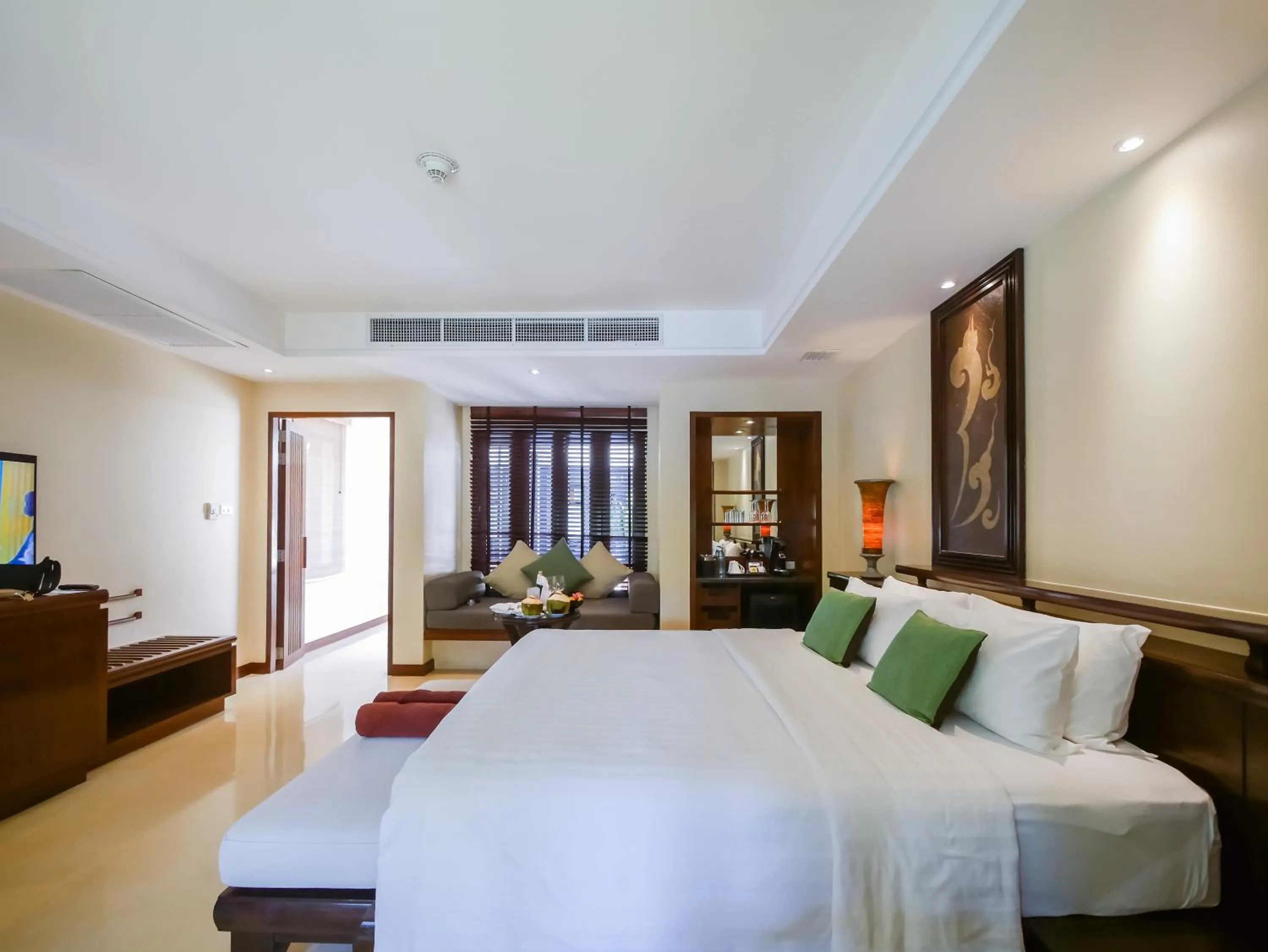 Bed in Paradox Resort Phuket