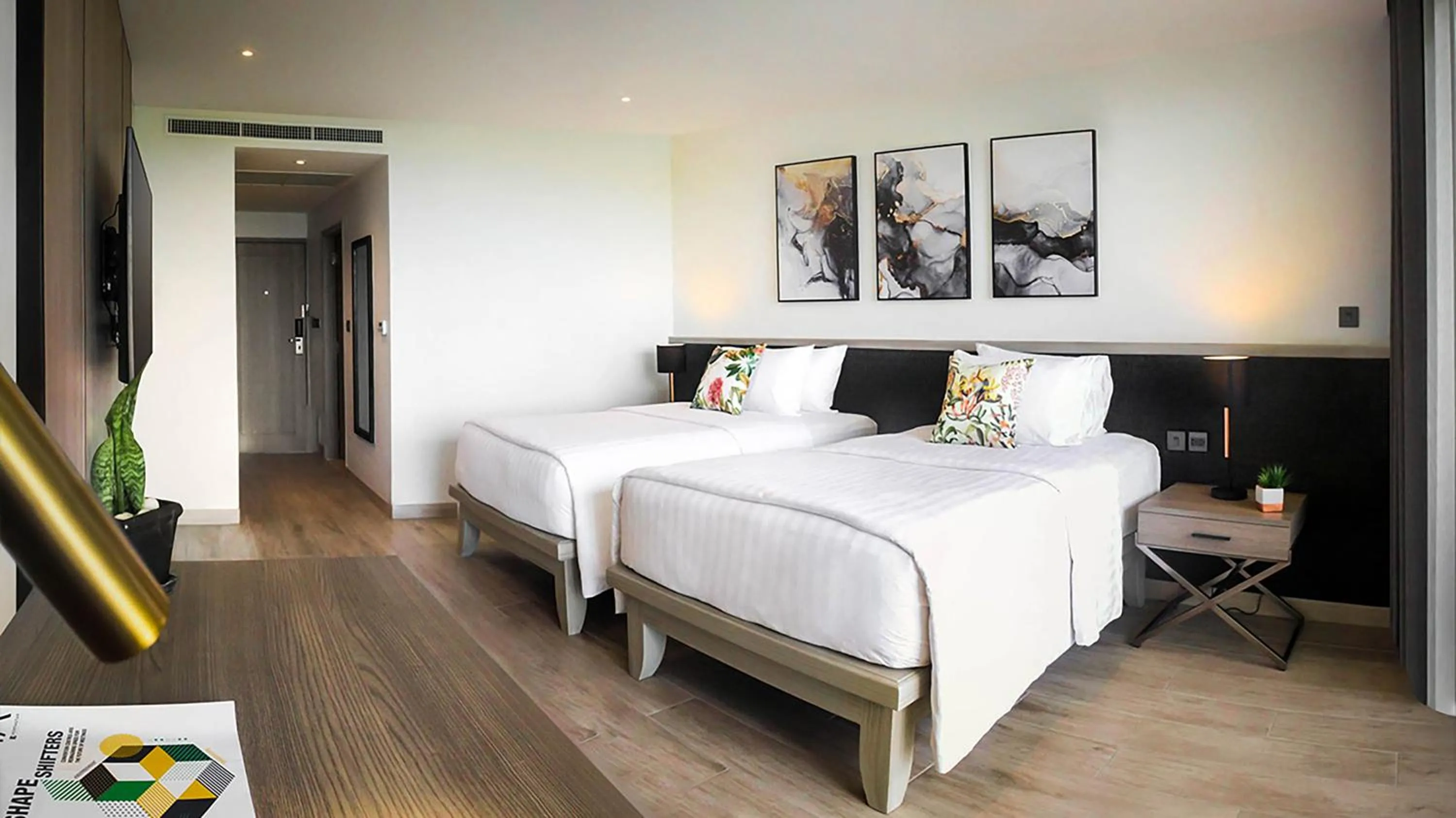 Bed in Paradox Resort Phuket