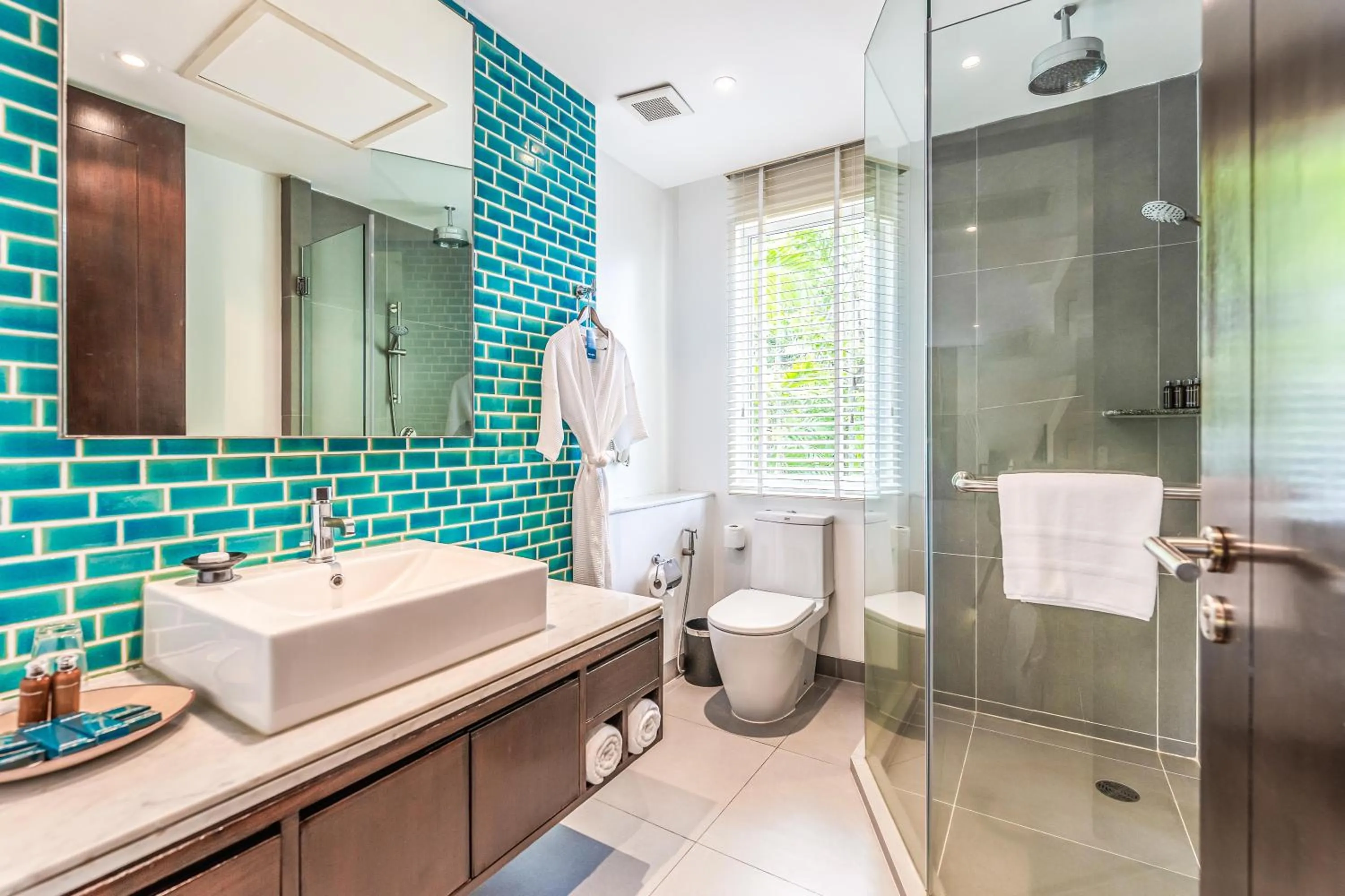 Shower in Paradox Resort Phuket