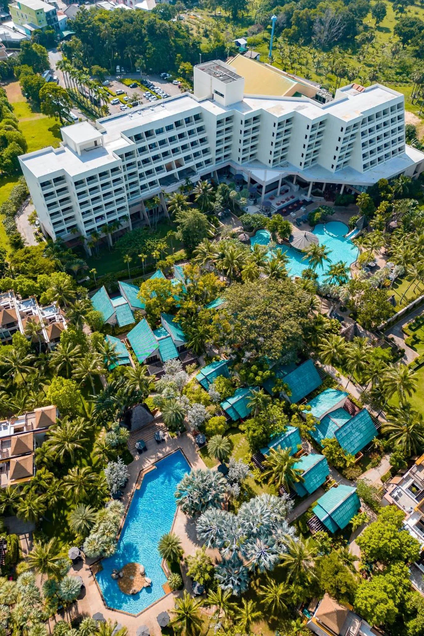 Property building in Paradox Resort Phuket