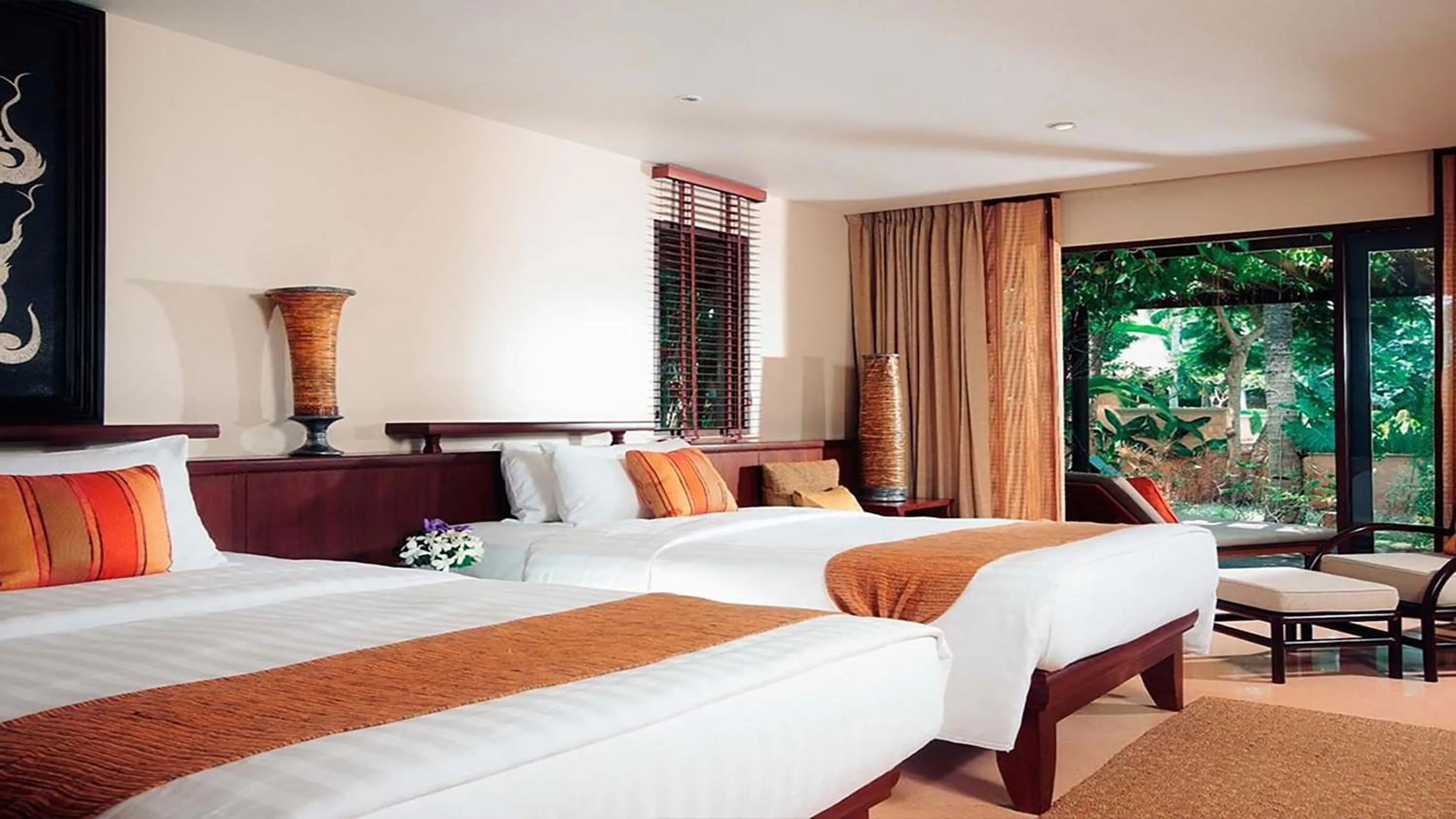 Bed in Paradox Resort Phuket