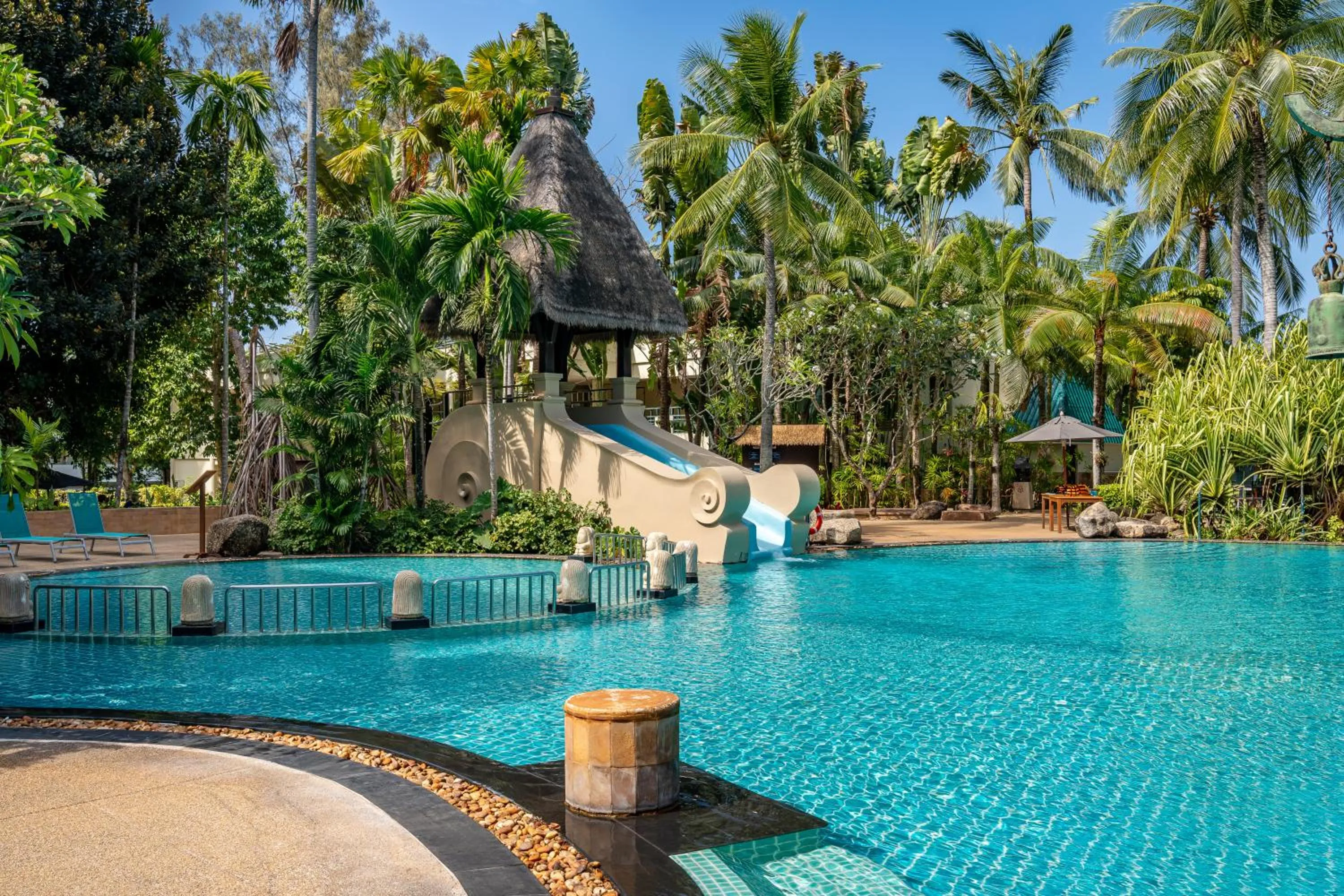 Swimming pool in Paradox Resort Phuket