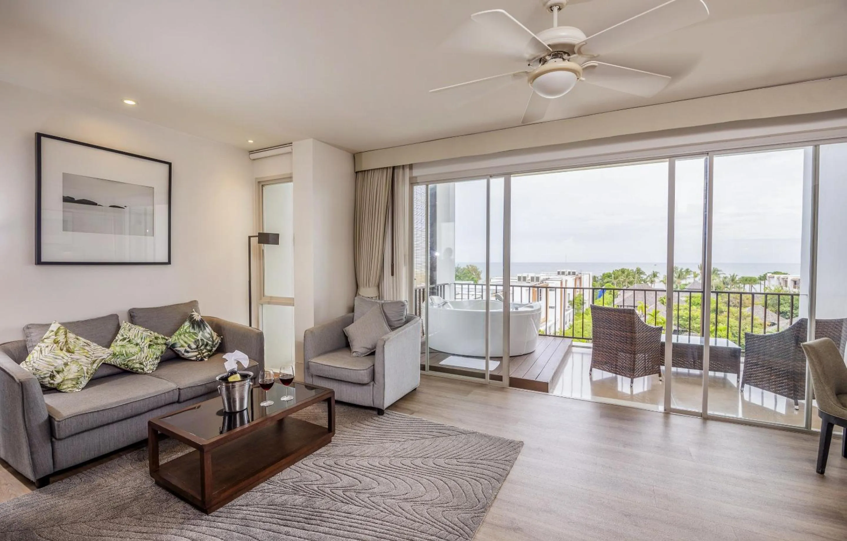 Living room in The Palayana Hua Hin